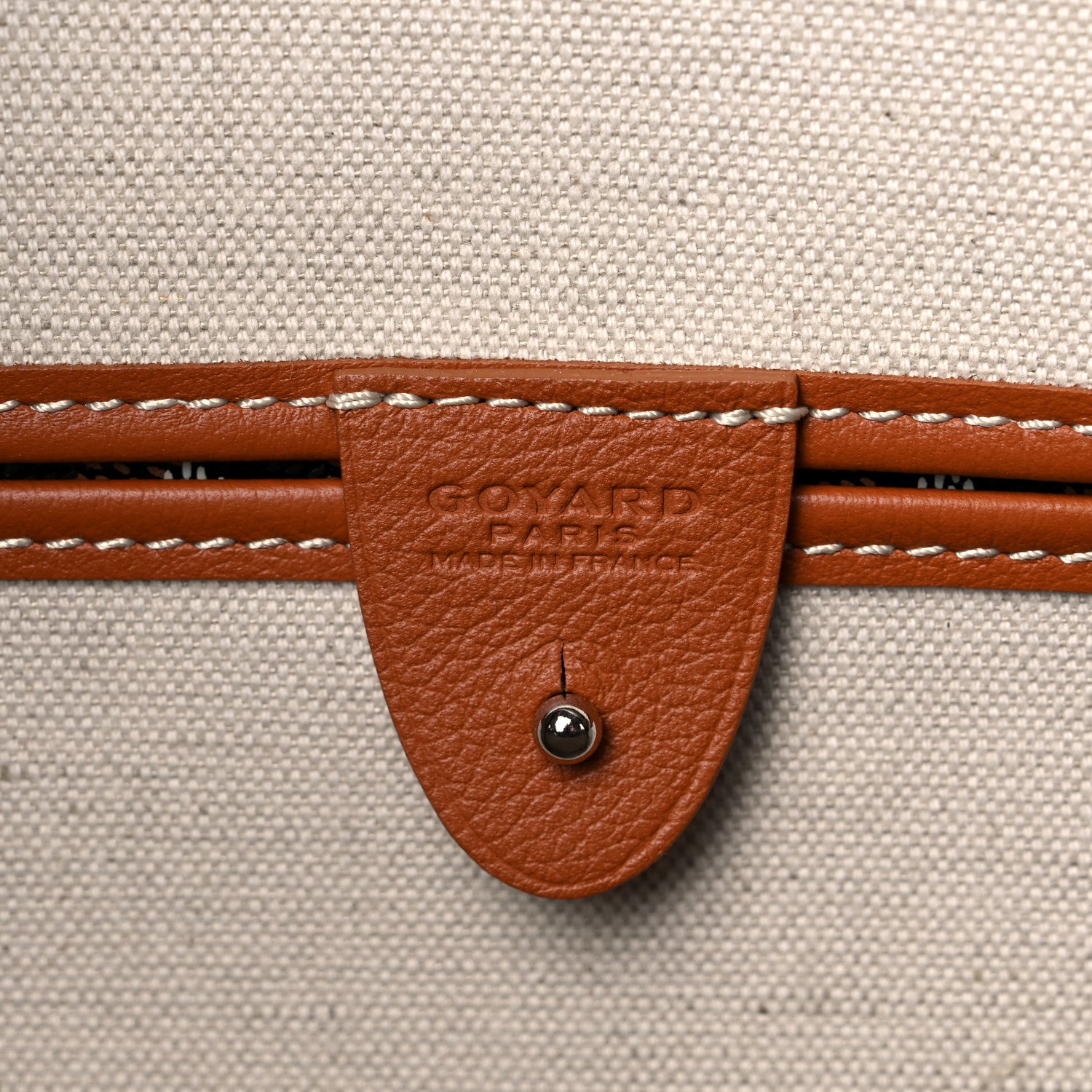 Goyard Goyardine Artois MM Black Gold 6 of 8