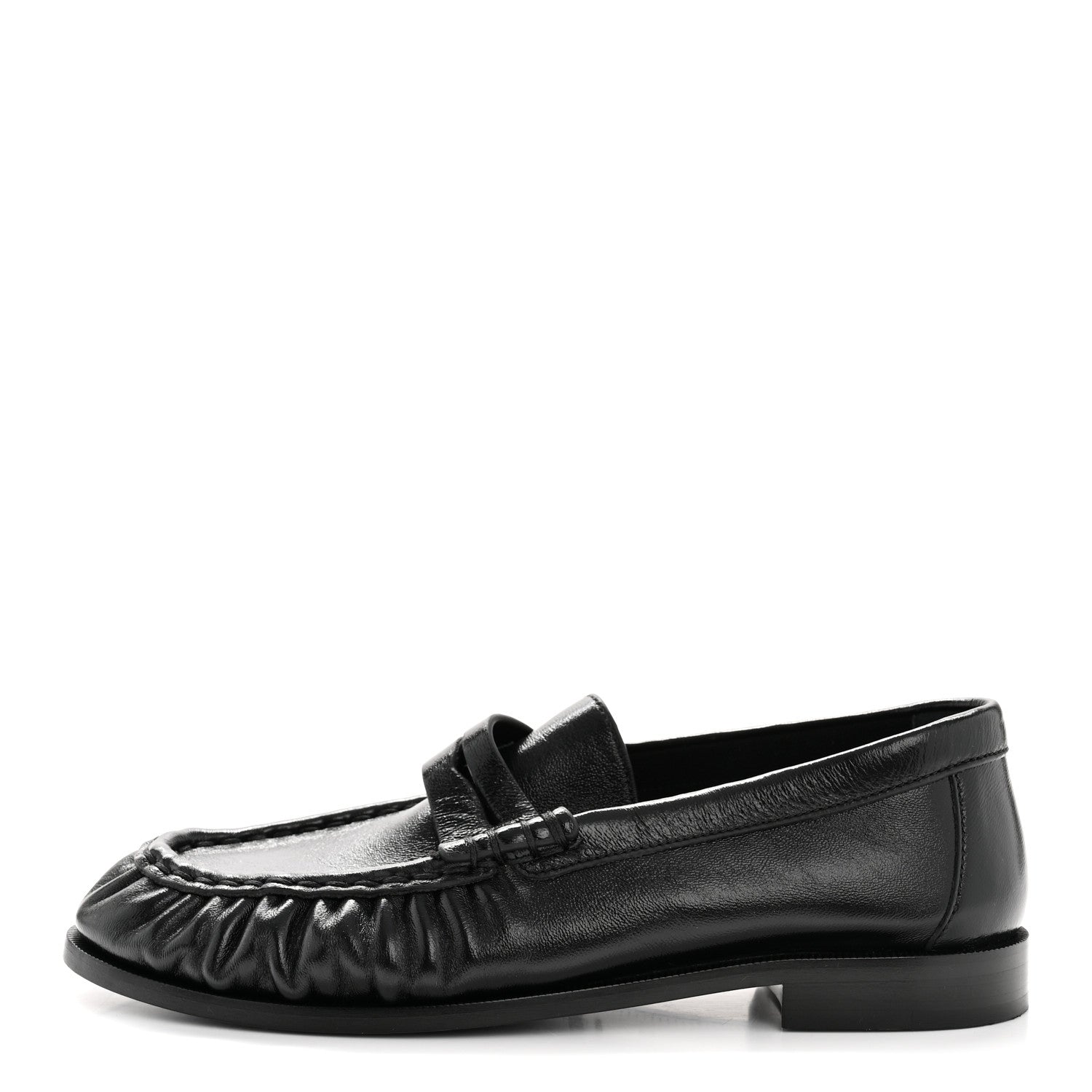 Saint Laurent Radiance Calfskin Le Loafer 15 Moccasin 37 Black