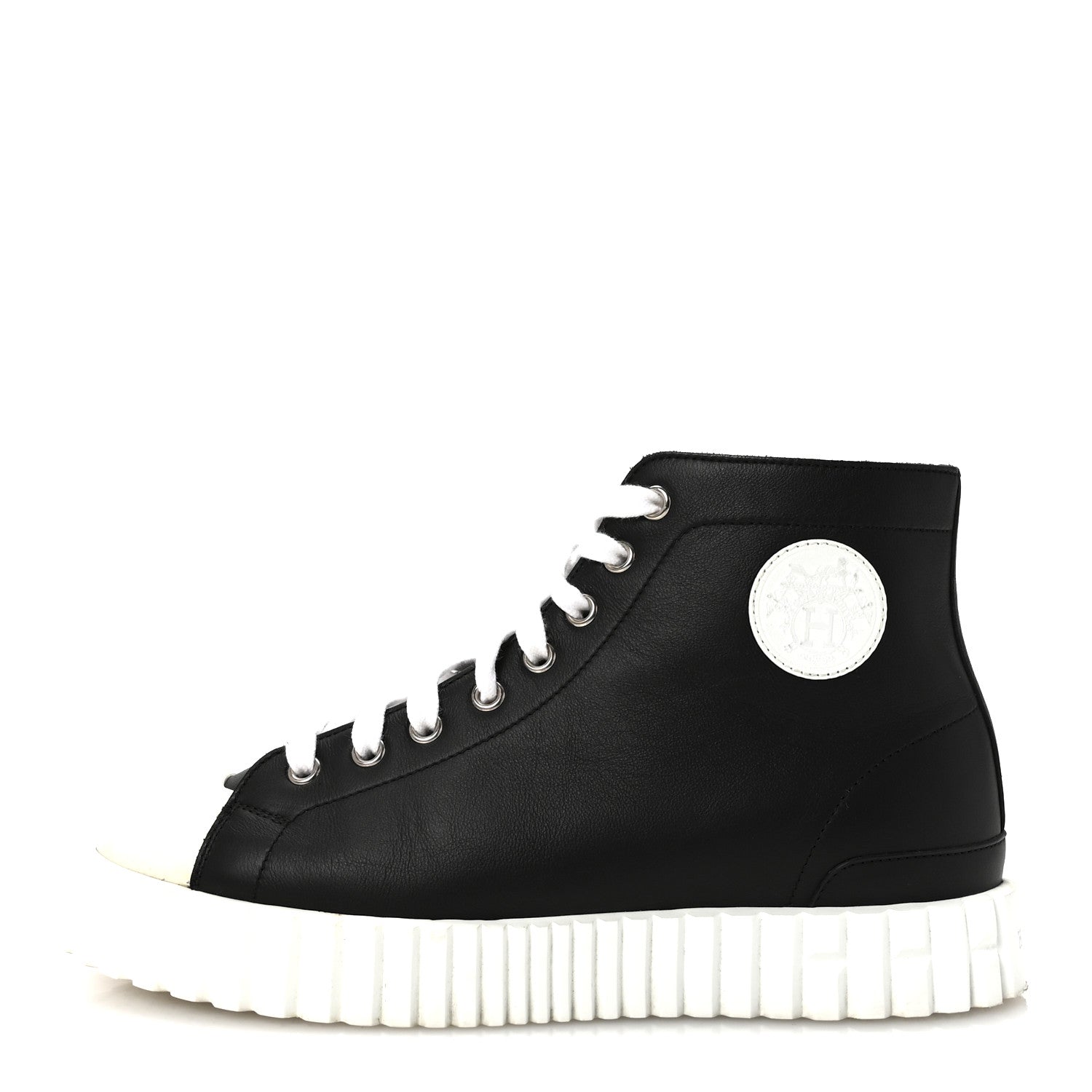 Hermes Calfskin Womens Climb Sneakers 37 Black 1763327 – FASHIONPHILE