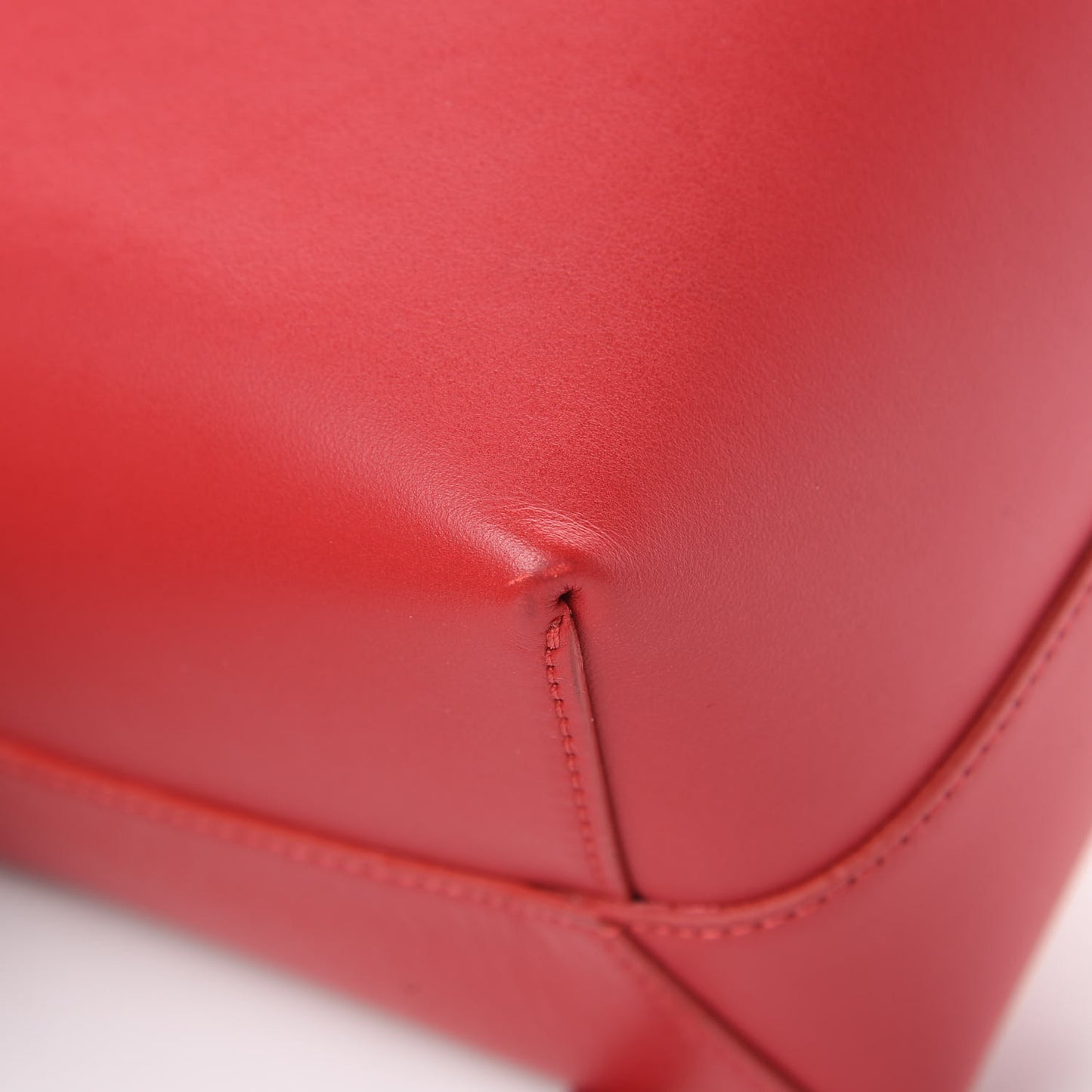 Calfskin Mini Bucket Bag Flamma