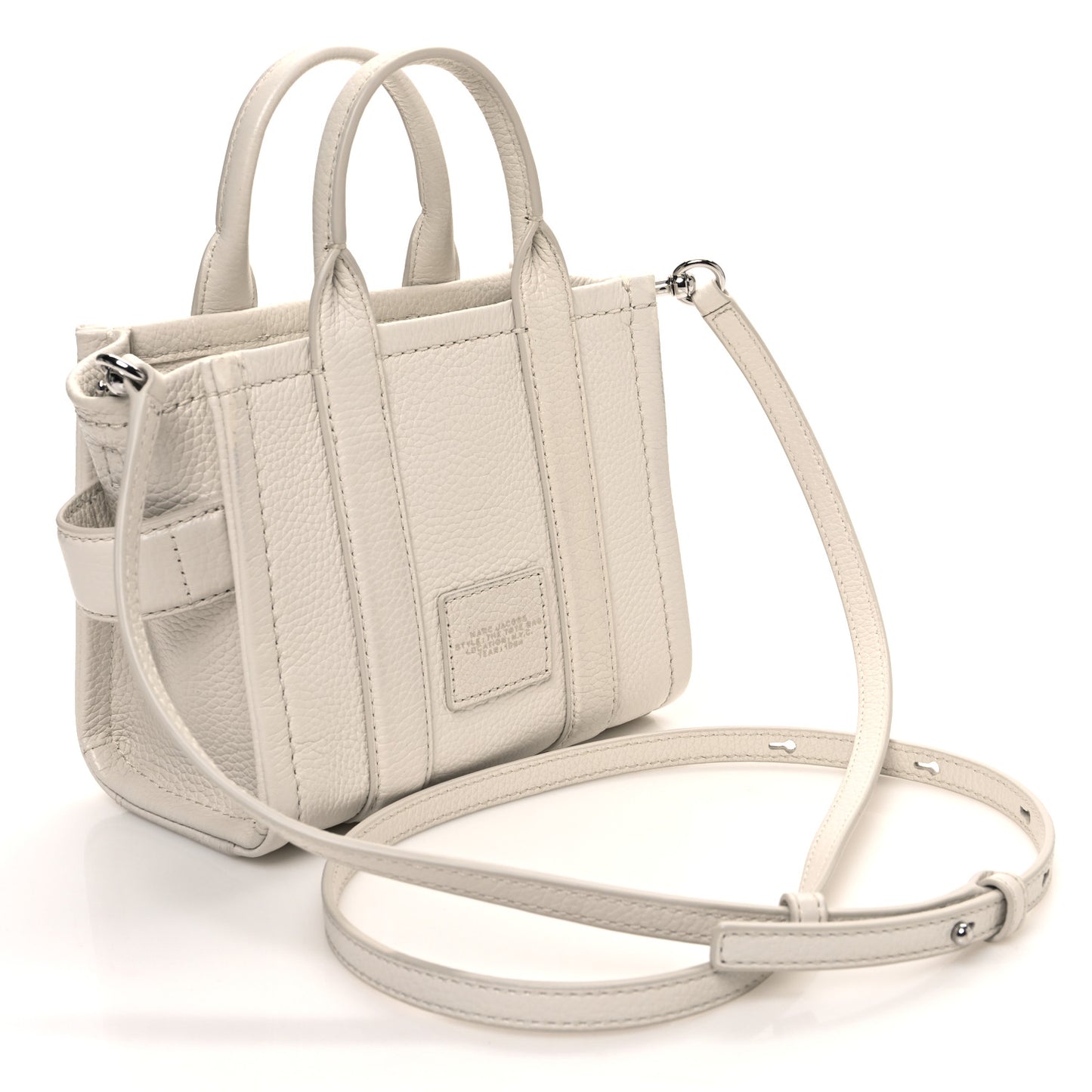 Grained Calfskin Mini The Tote Bag Cotton
