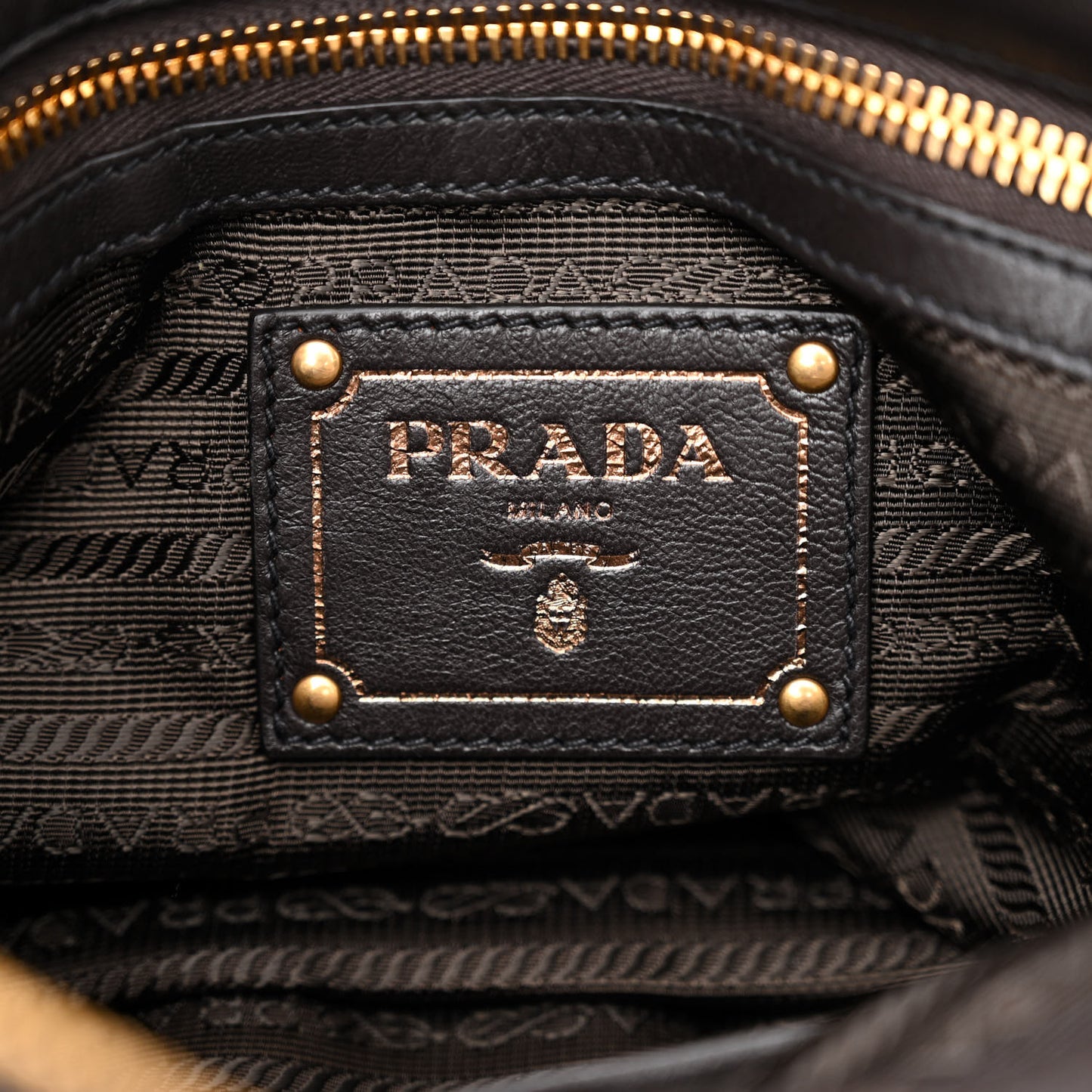 Tessuto Nylon Jacquard Logo Aviator Satchel
