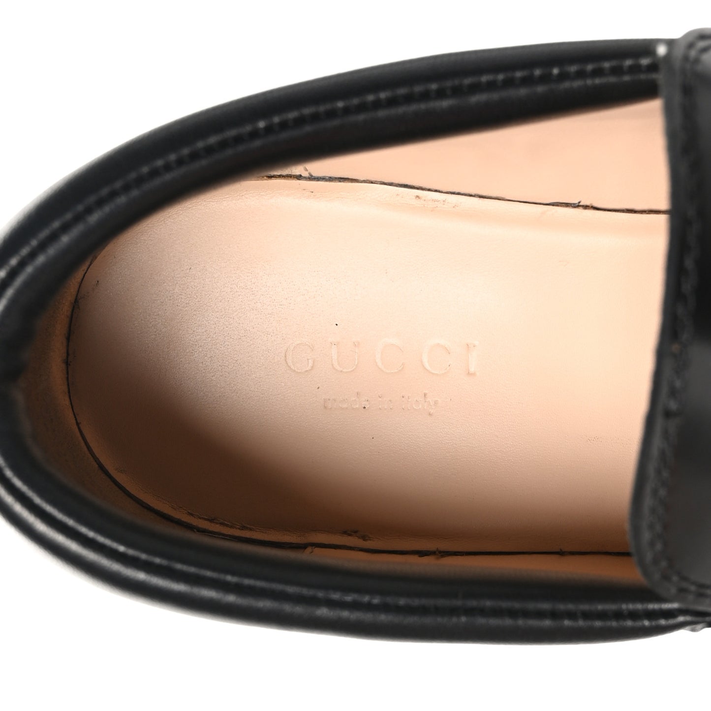 Magnum Calfskin Nappa Samoa Womens Horsebit Platform Chunky Lug Sole 40mm Loafers 36 Black