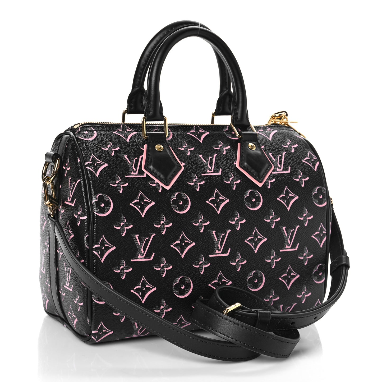 Monogram Fall for You Speedy Bandouliere 25 Black