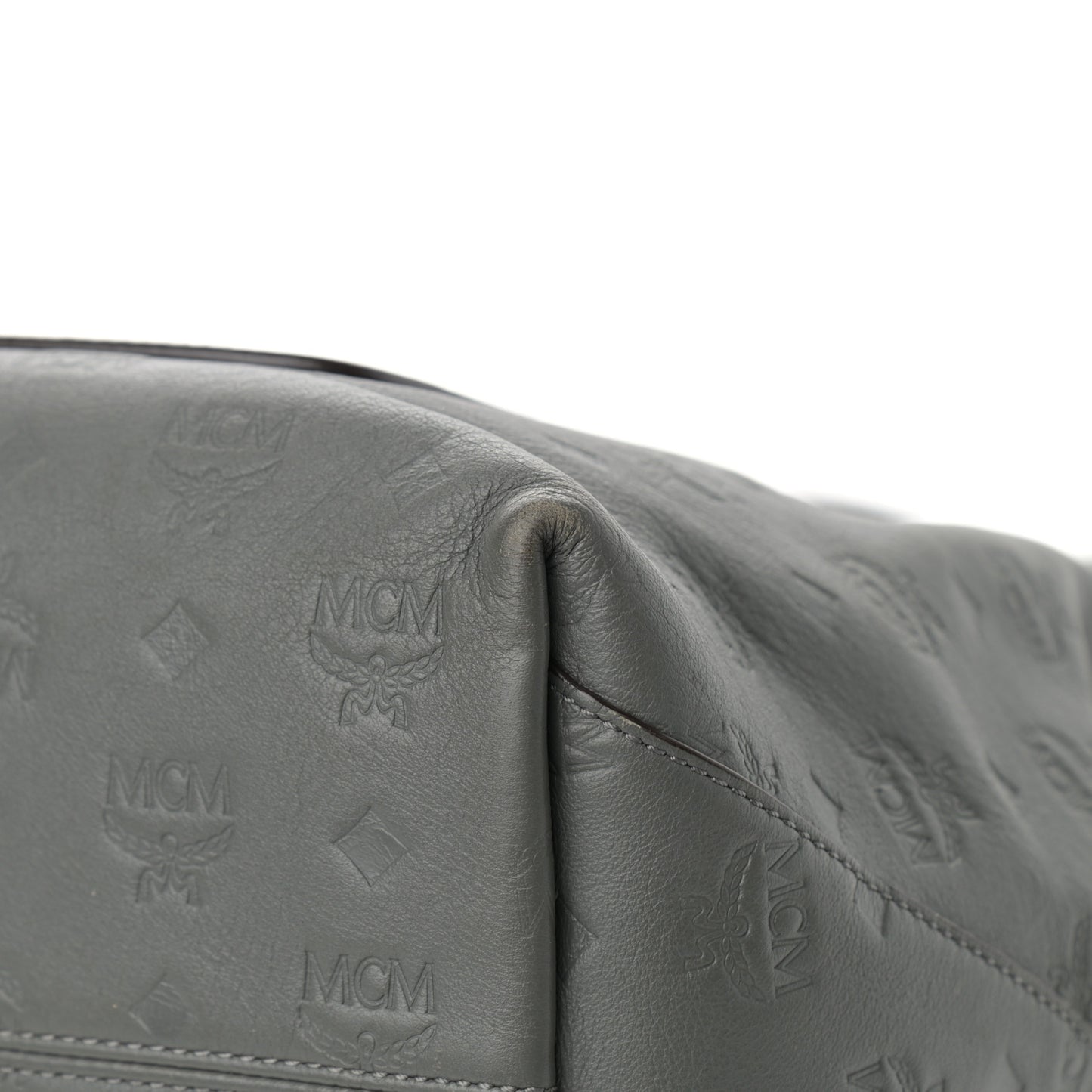 Calfskin Ottomar Monogram Large Klara Hobo Grey