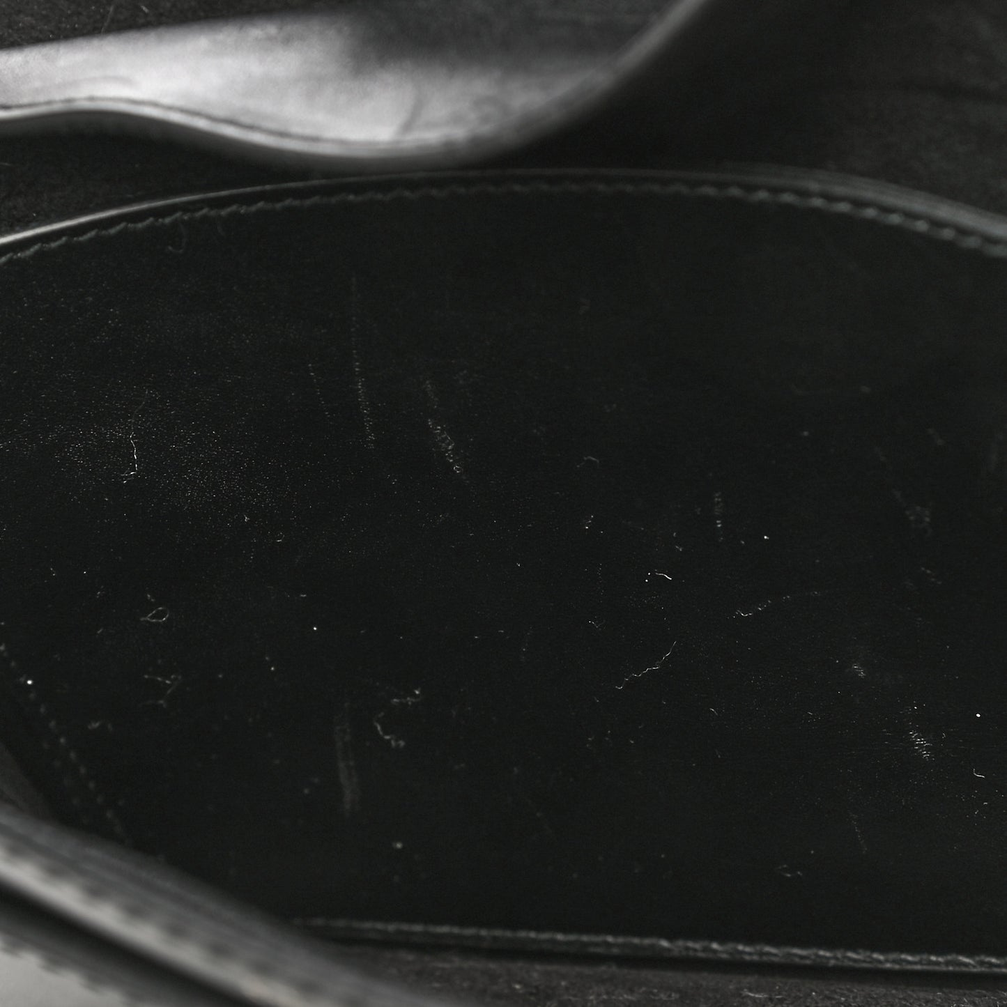Calfskin J'Adior Chain Flap Bag Black