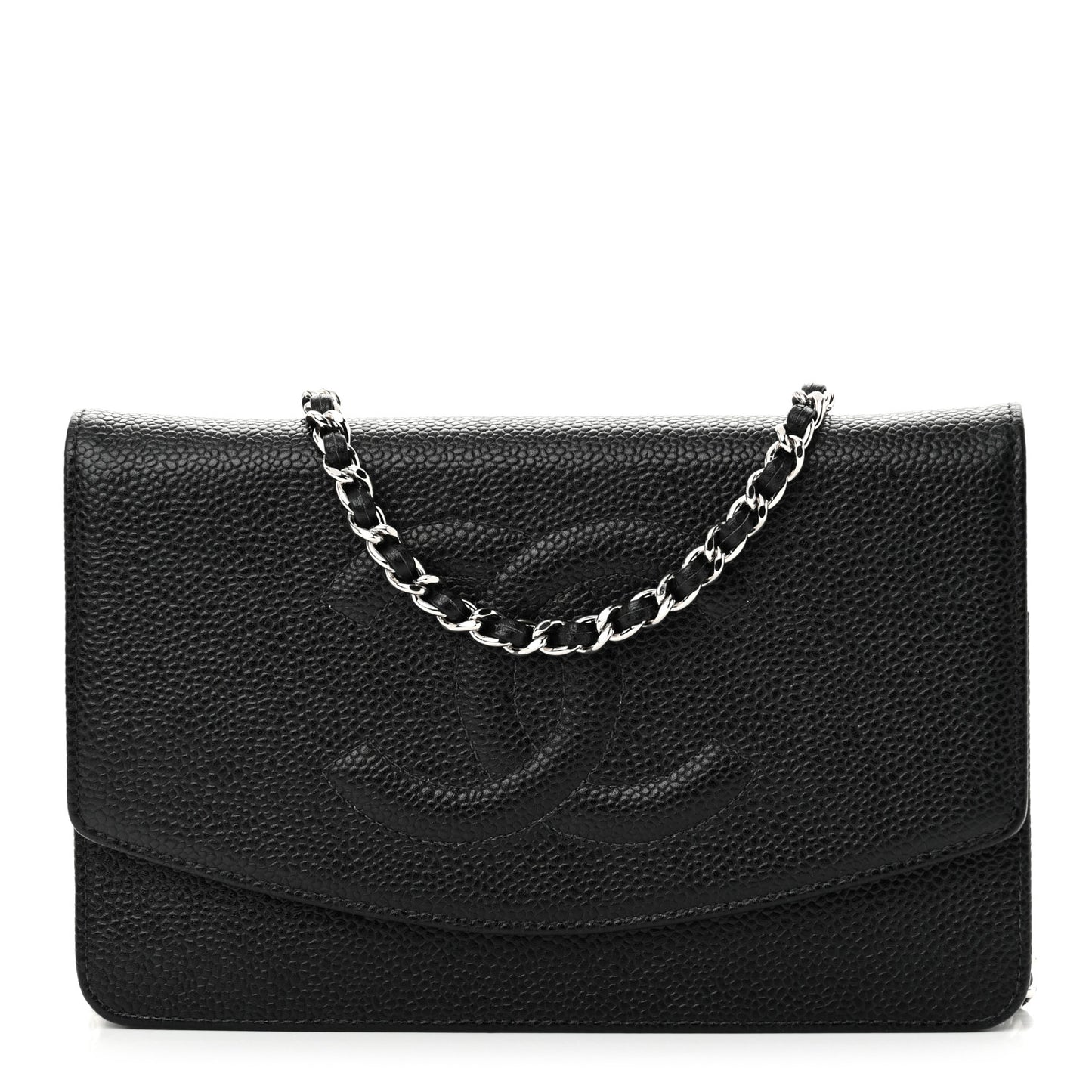 Caviar Timeless CC Wallet on Chain WOC Black