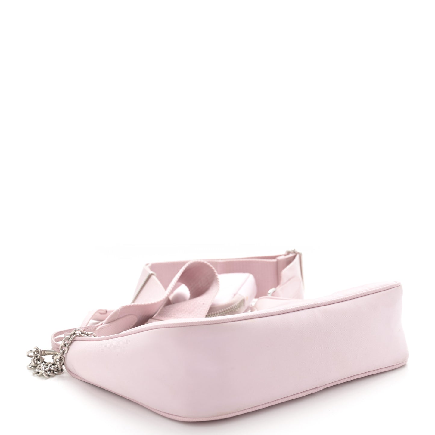 Nylon Re-Edition 2005 Shoulder Bag Alabastro