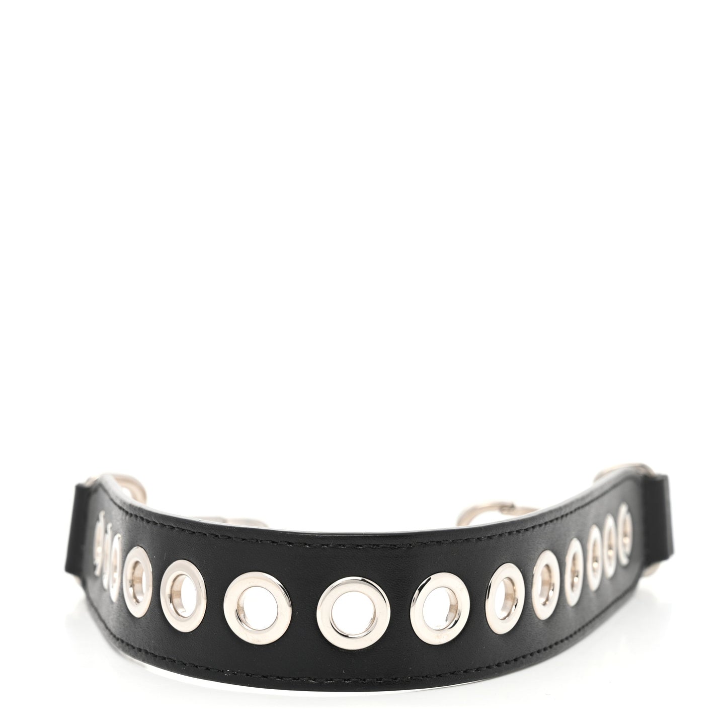 Vitello Liberty Grommet Bi-Color Mini Strap You Black Camelia