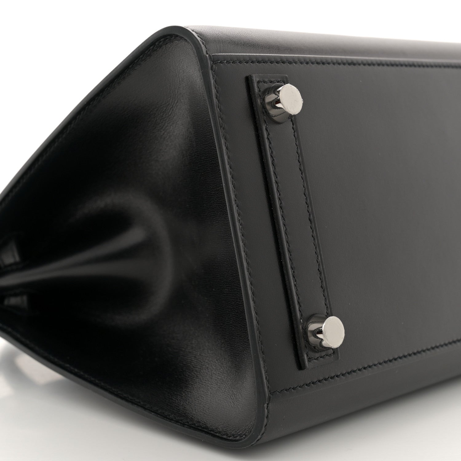 Hermes Box Birkin Sellier 25 Black 8 of 13