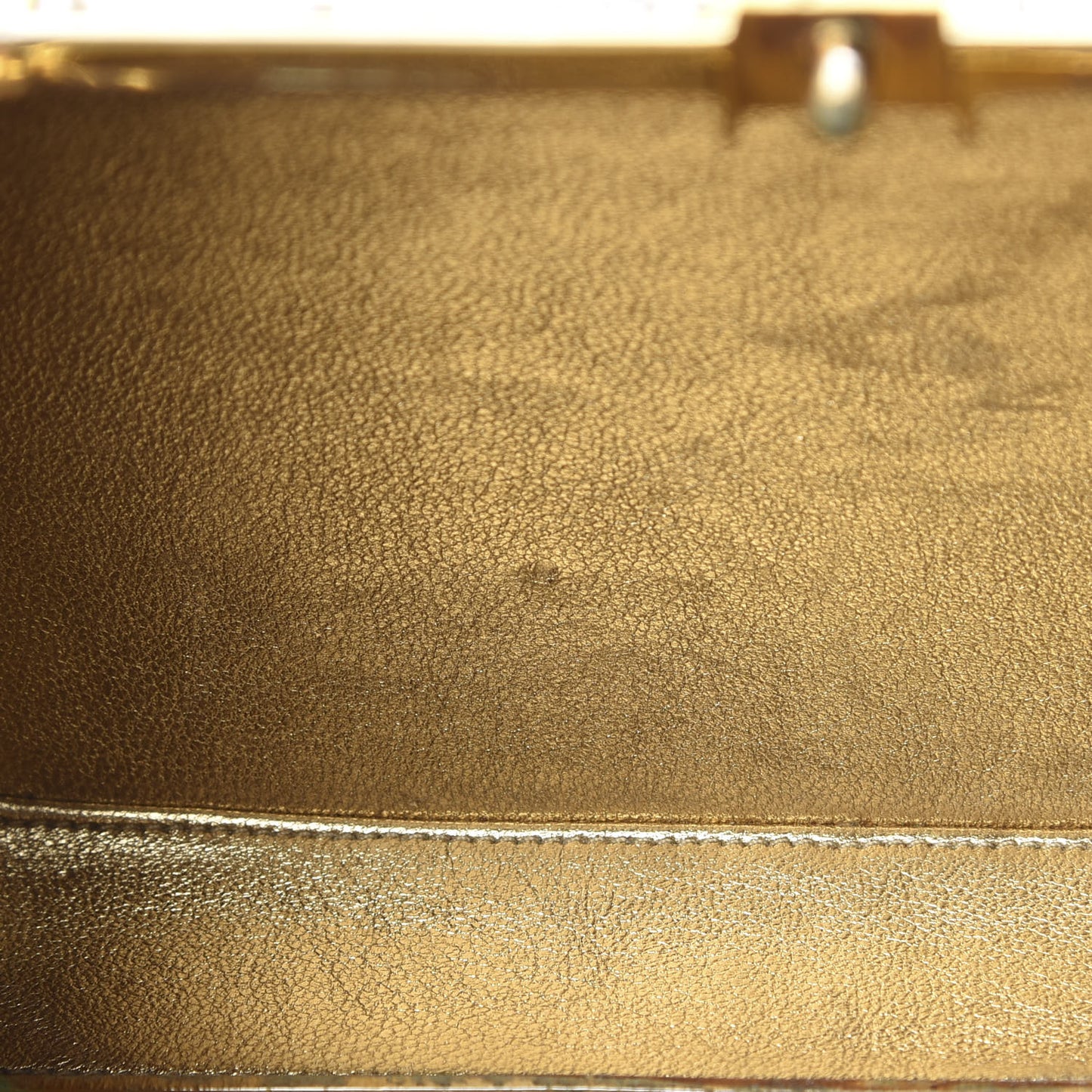 Swarovski Crystal Minaudiere Clutch Gold Silver