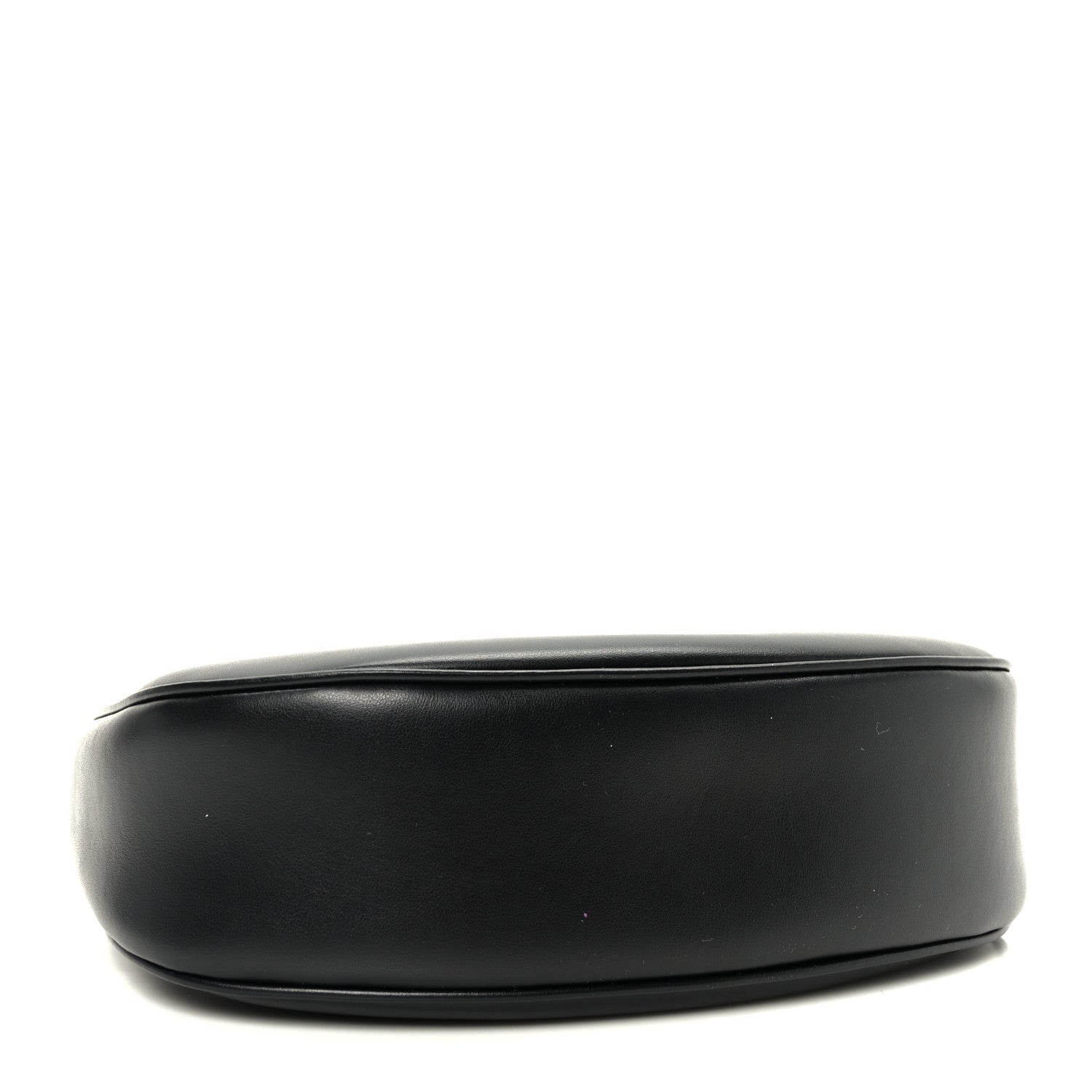 Celine Smooth Calfskin Medium Strap Ava Triomphe Shoulder Bag Black 4 of 9