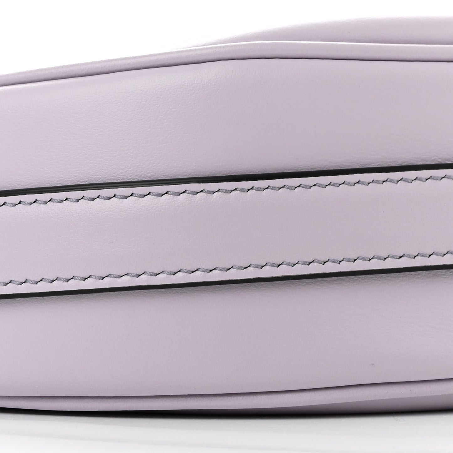 Soft Calfskin Arque Shoulder Bag Glicine