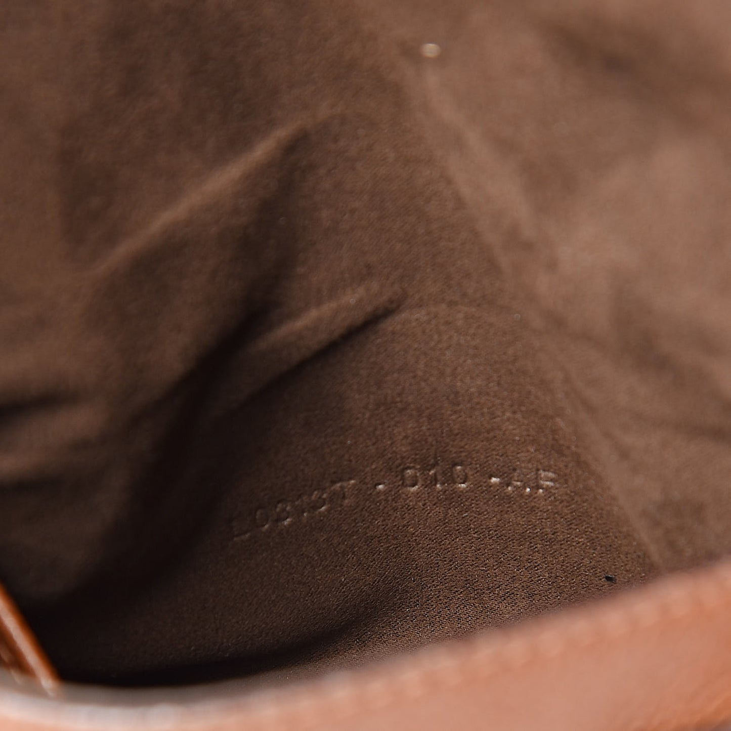Pebbled Calfskin Mini Jennifer Crossbody Bag Caramel