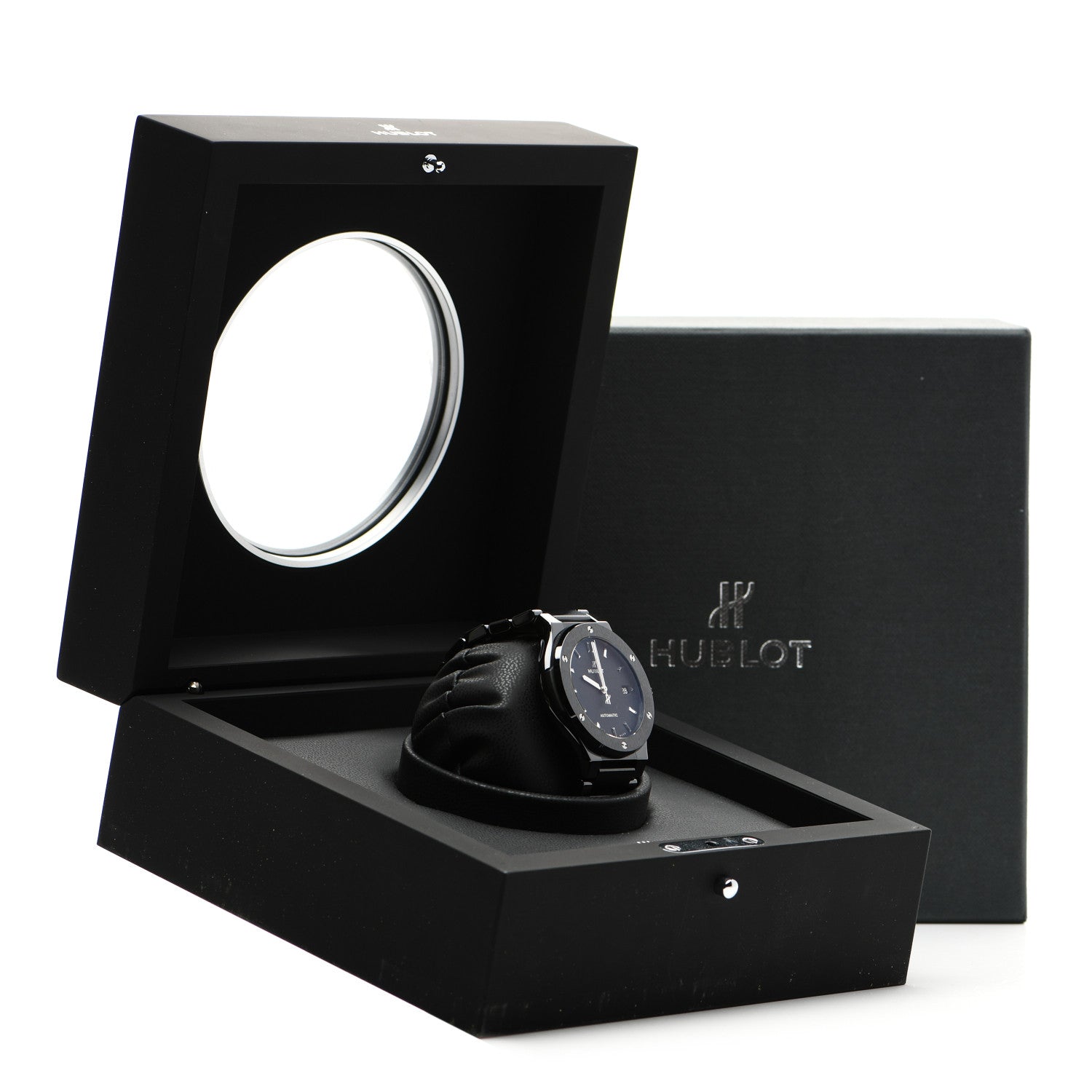 Hublot Ceramic 45mm Classic Fusion Automatic Watch Black 510.CM.1170.CM 6 of 6