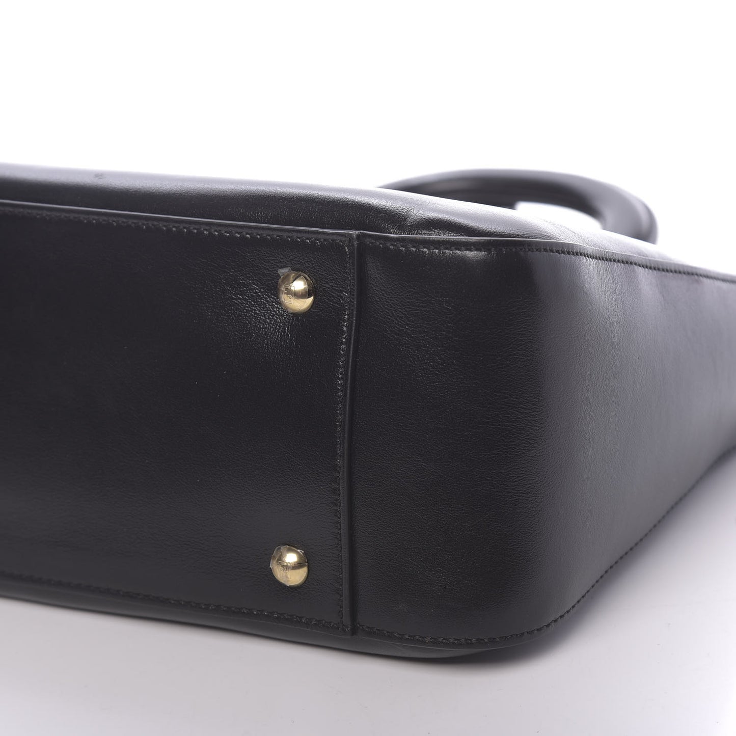 Vitello Glacier Small FF Tote Black