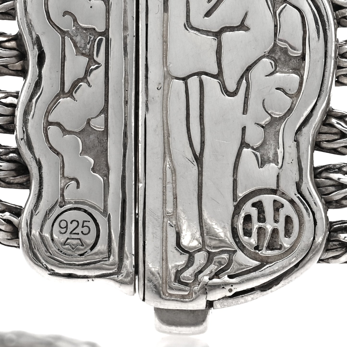 Sterling Silver Kali Multi Row Chain Bracelet