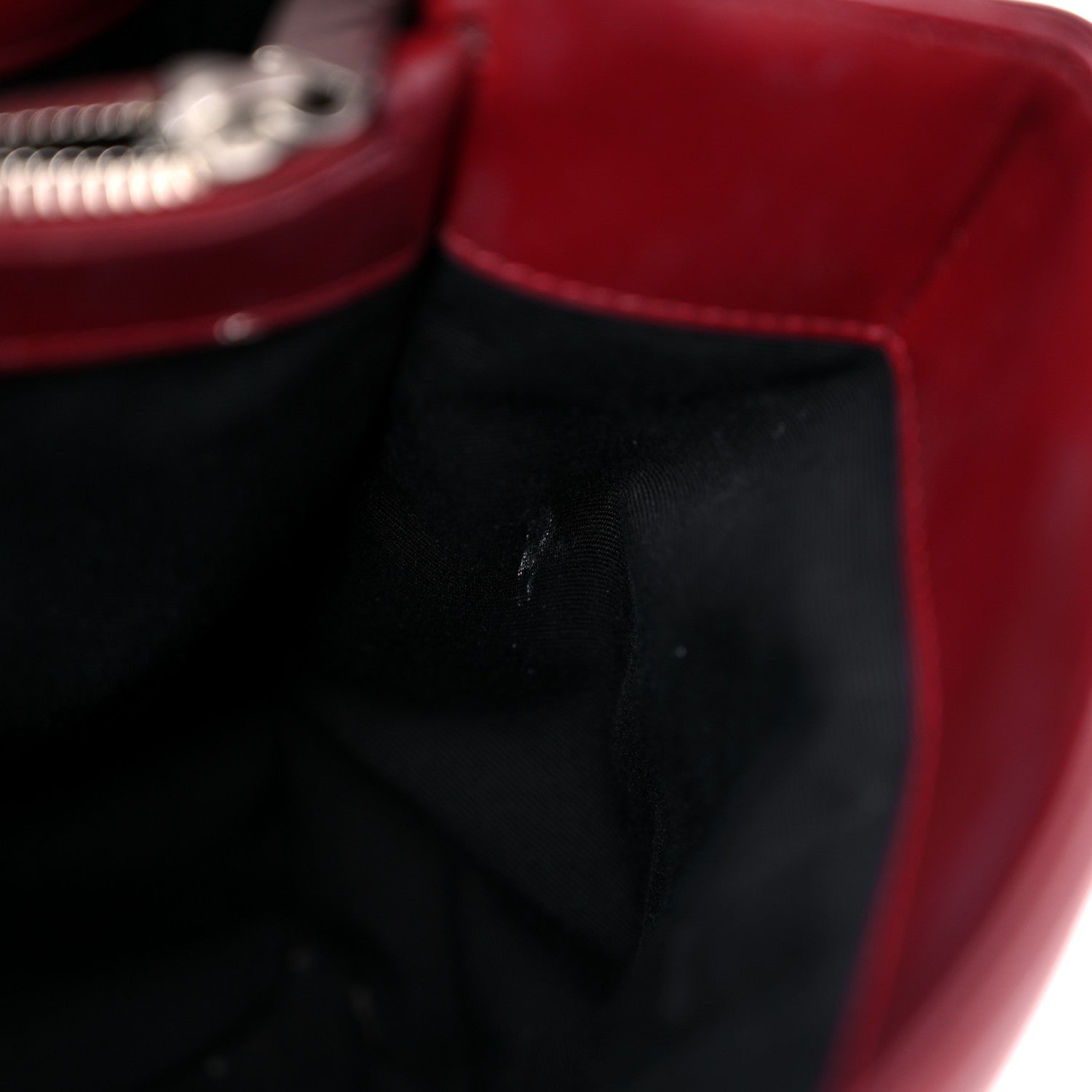 Saint Laurent Calfskin Y Quilted Monogram Medium Loulou Chain Satchel Palissandre 17 of 28