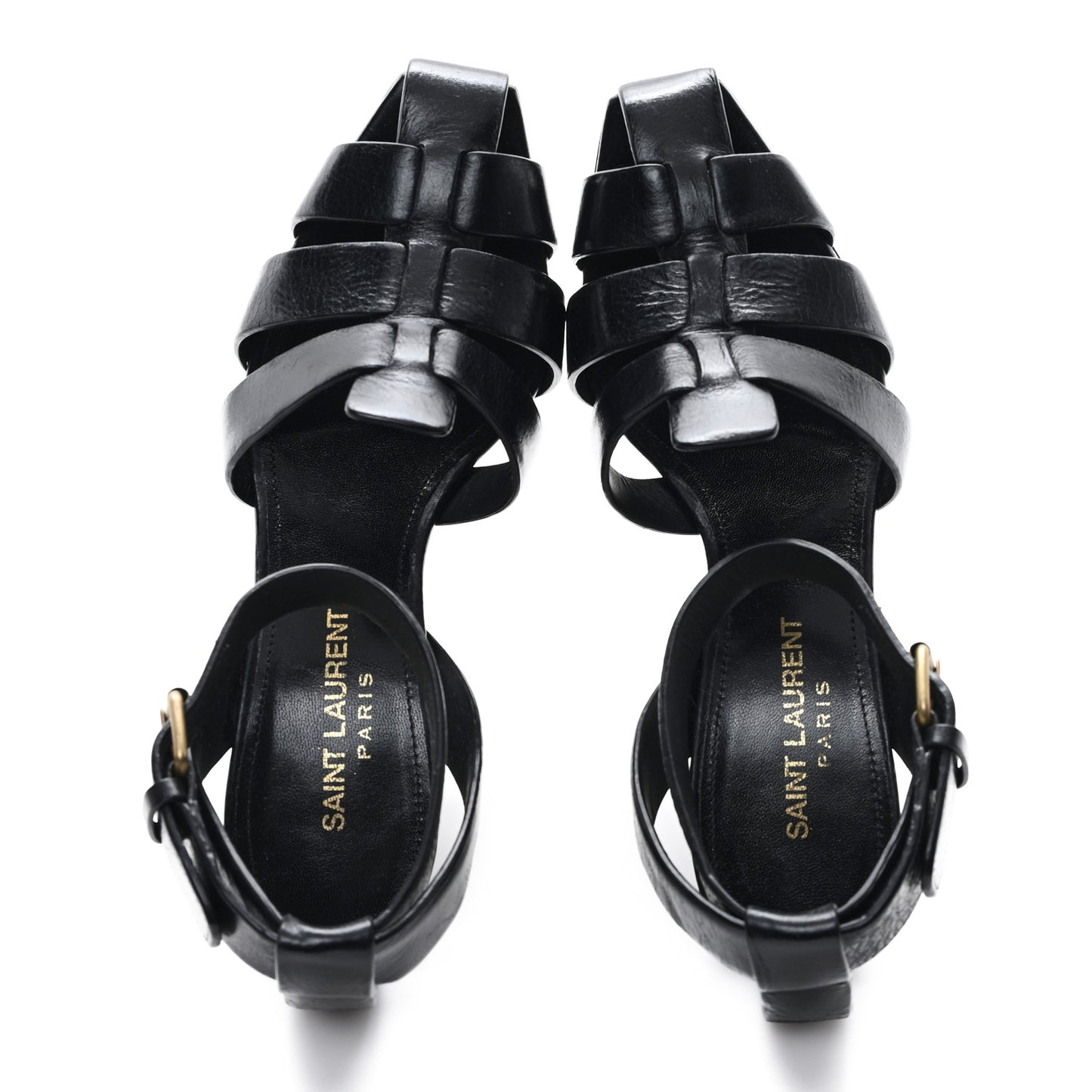 Calfskin Oak 75 Sandals 35 Black