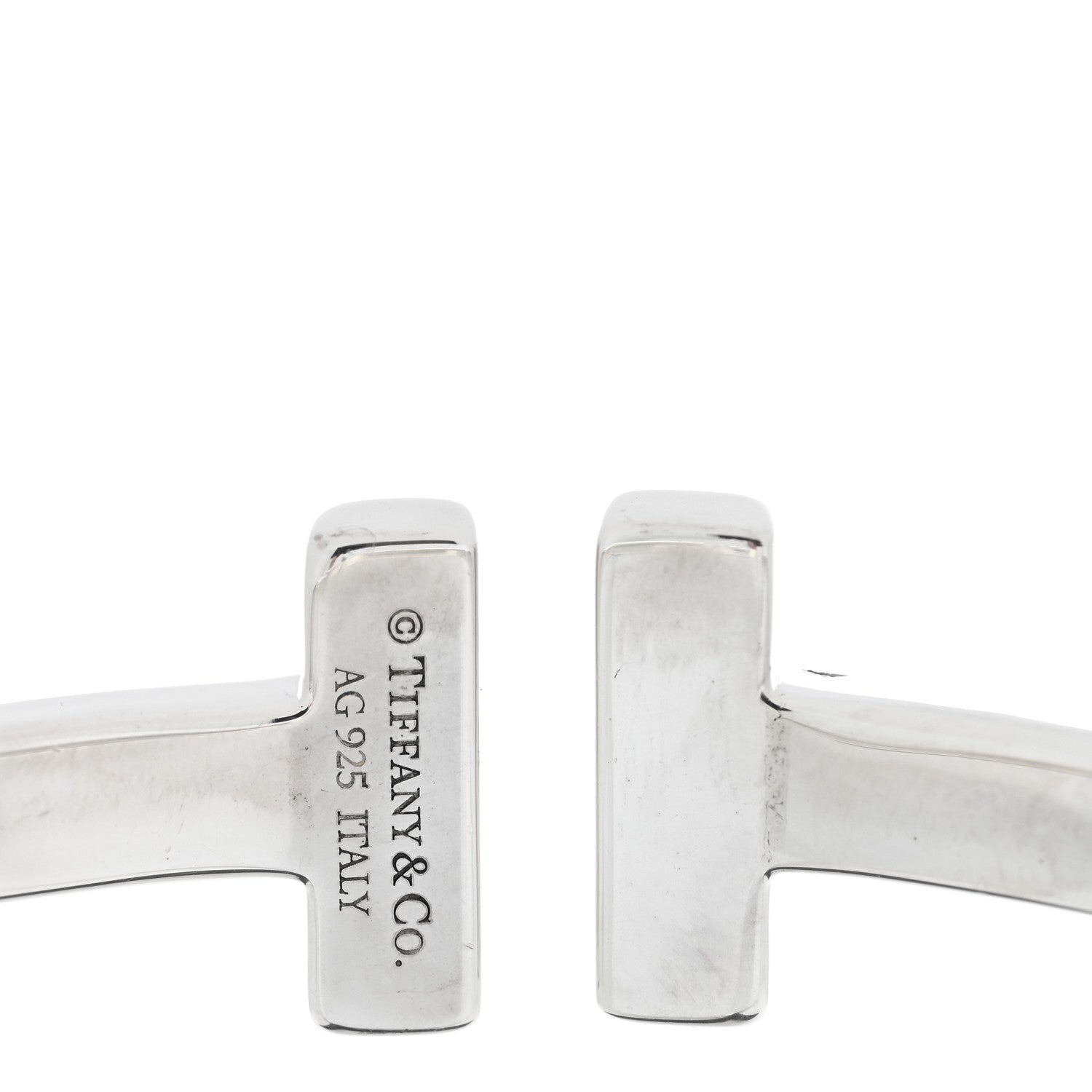 Tiffany Sterling Silver T Square Bracelet 3 of 3