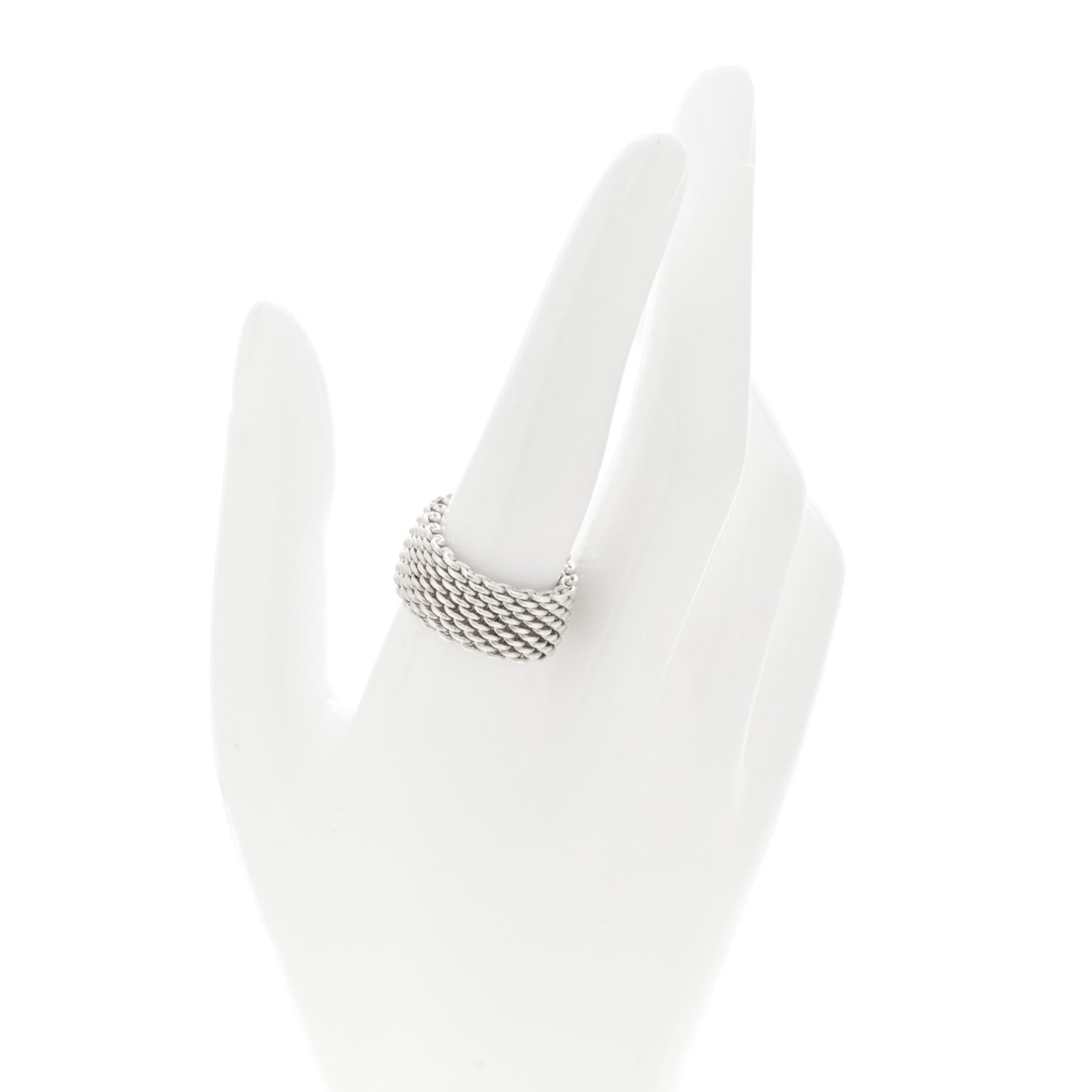 Sterling Silver Somerset Mesh Ring 59 8.75