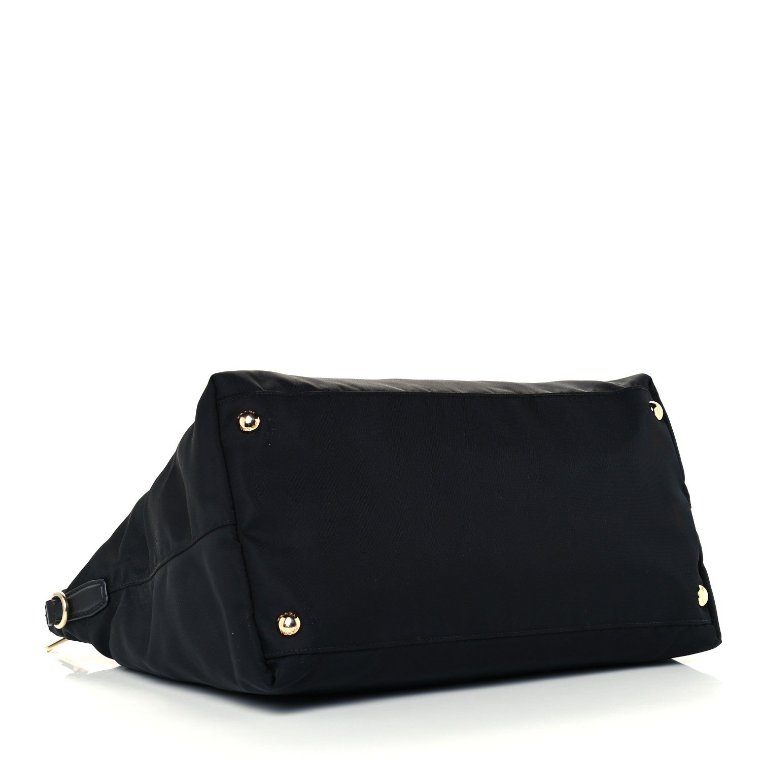 Prada Tessuto Nylon Saffiano Tote Black 4 of 10