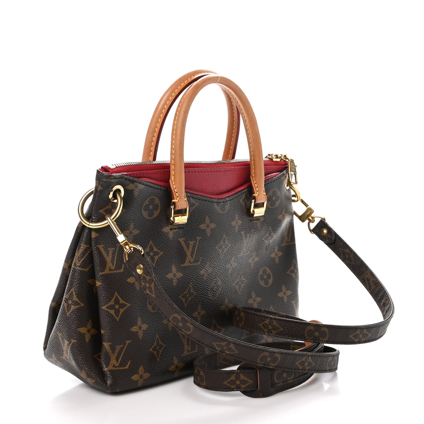 Monogram Pallas BB Cherry