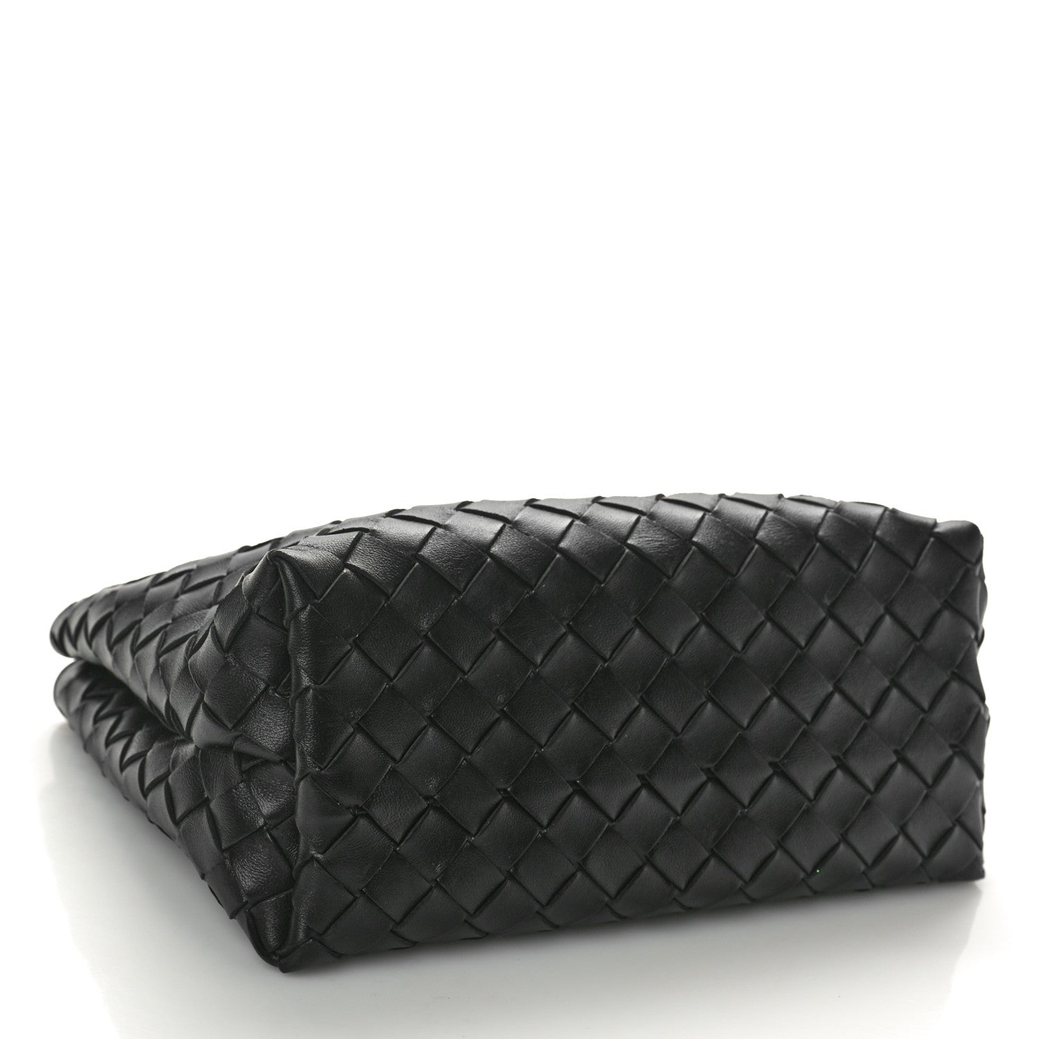 Bottega Veneta Nappa Intrecciato Small Andiamo With Chain Shoulder Bag Black 4 of 8