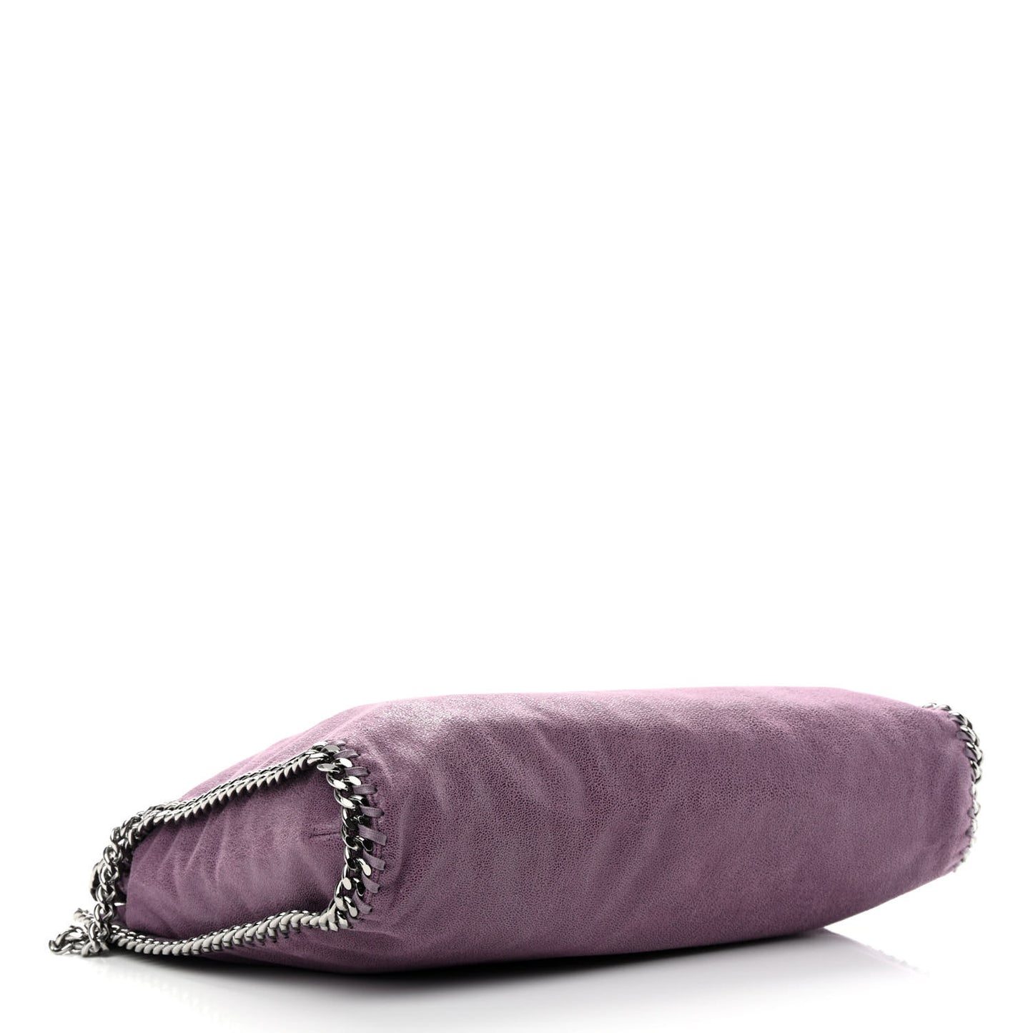 Shaggy Deer Falabella Fold Over Tote Amethyst