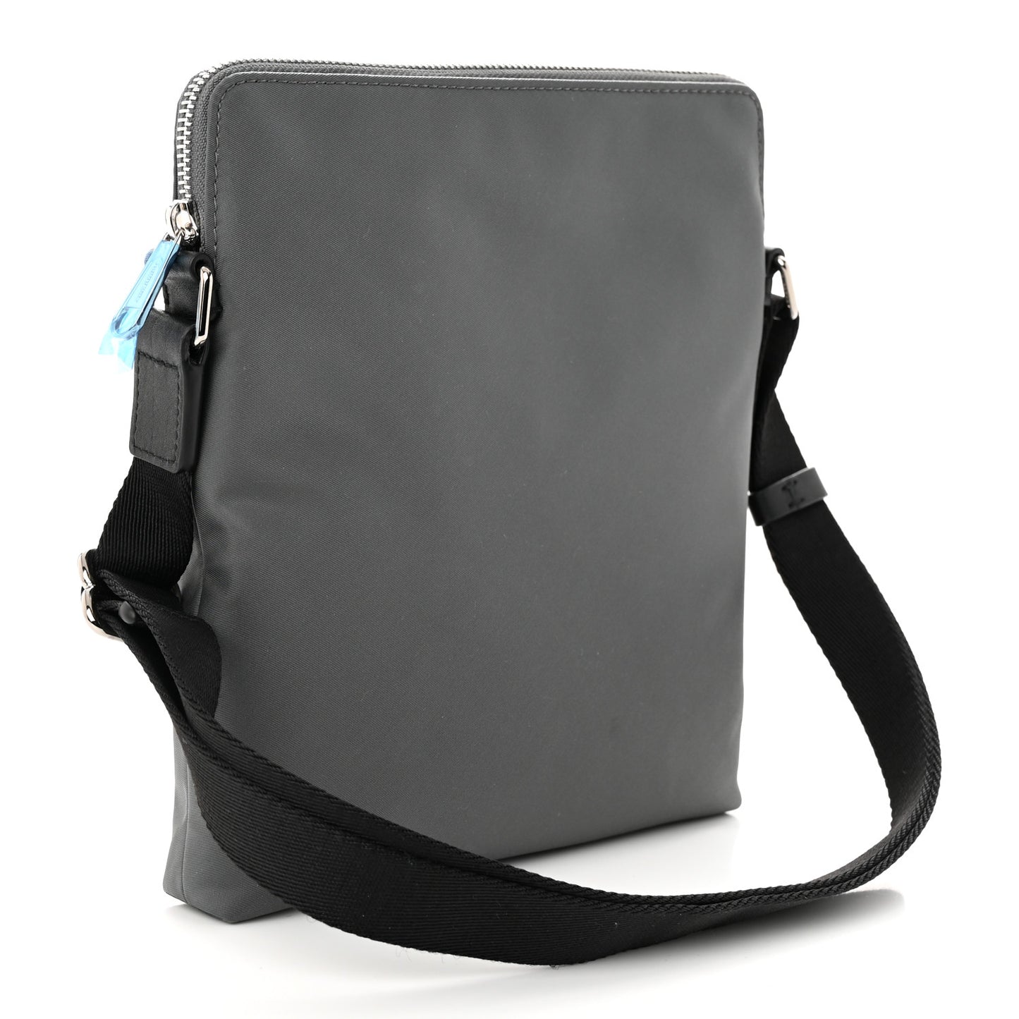 Nylon Neo Crossbody Bag Charcoal Grey