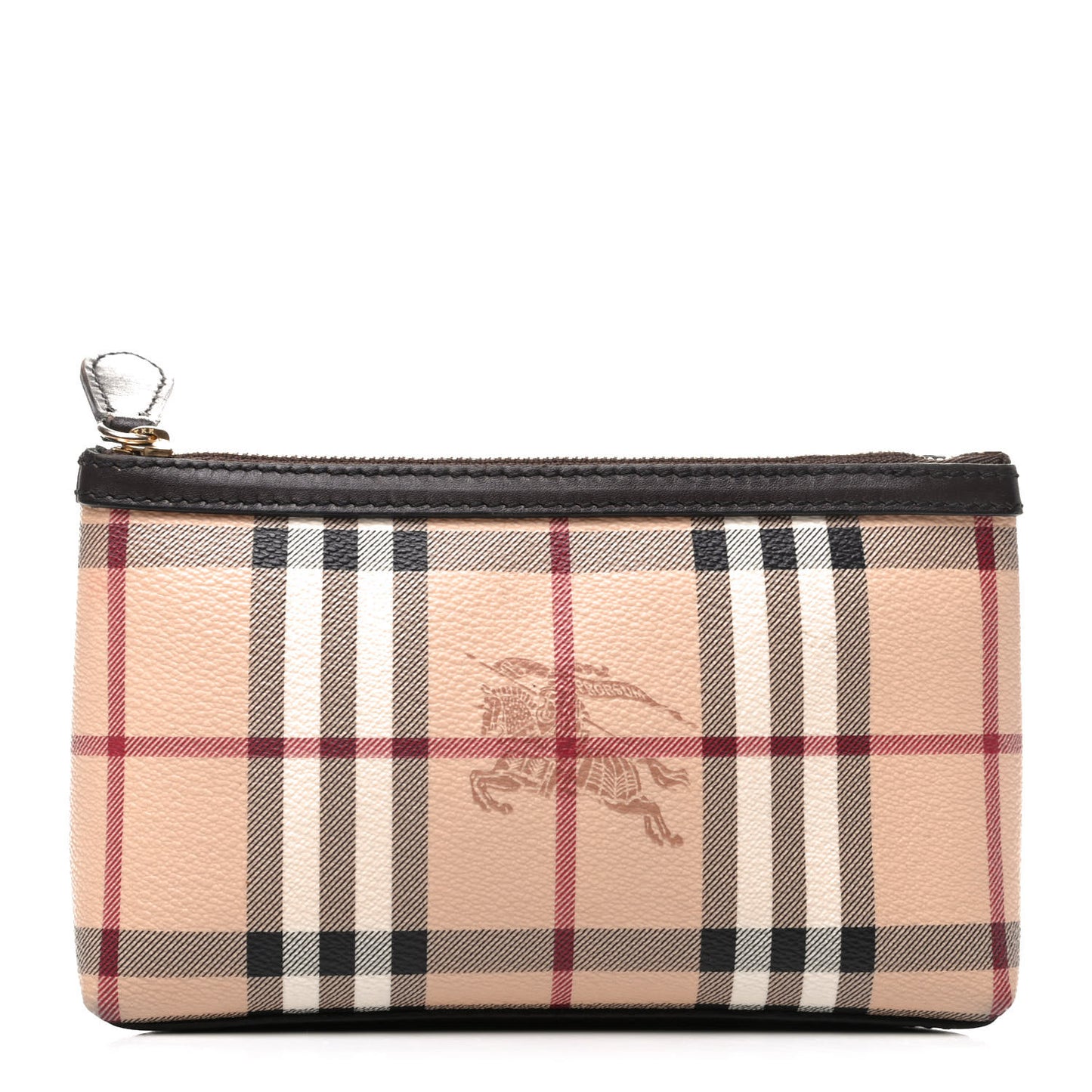 Haymarket Check Pouch Chocolate