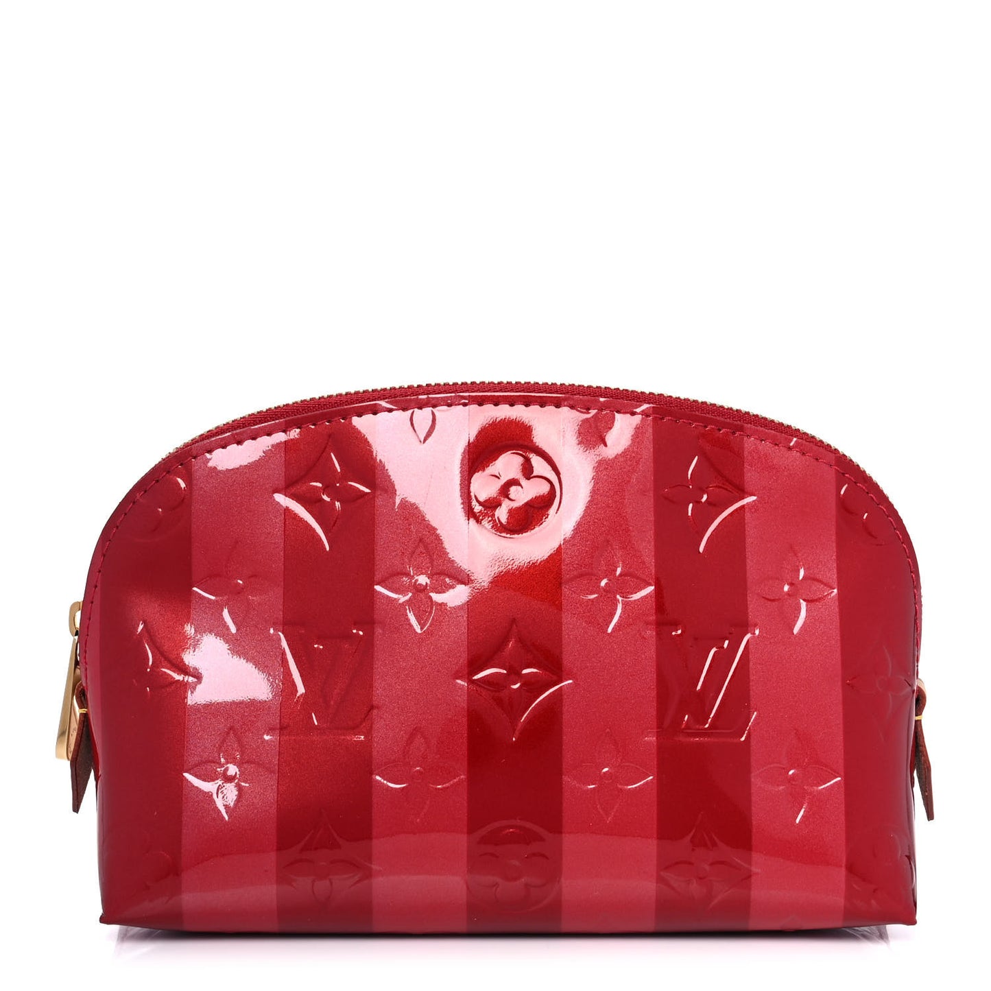 Vernis Rayures Cosmetic Pouch Pomme D'Amour