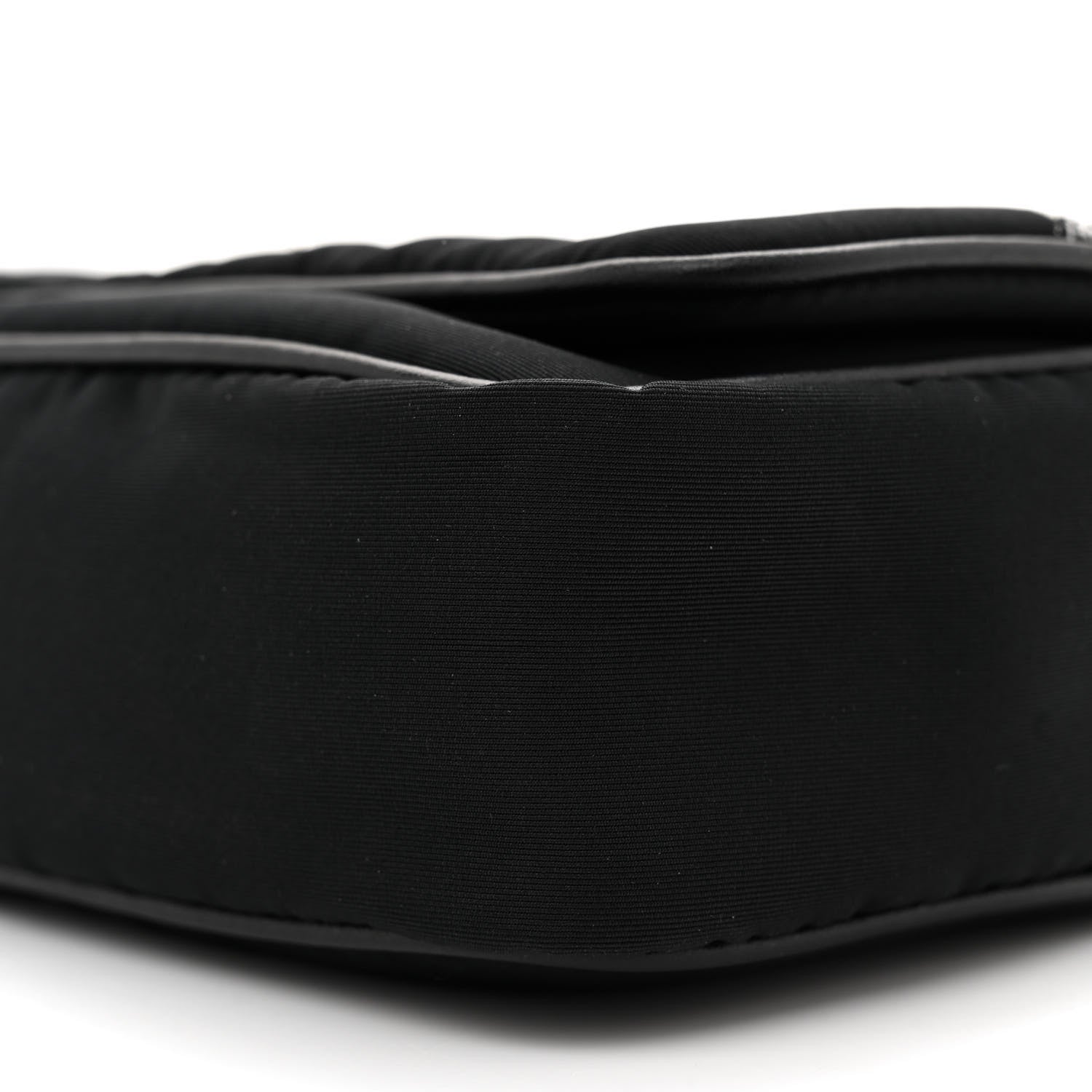 Alexander McQueen Nylon Graffiti Skull Small Crossbody Bag Black White 11 of 12