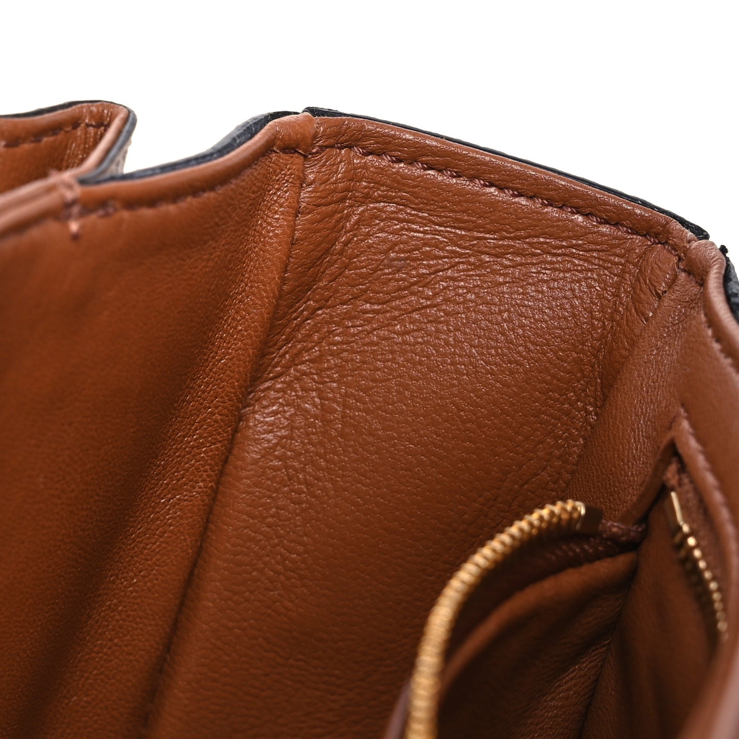 Calfskin Triomphe Canvas Medium Triomphe Tan