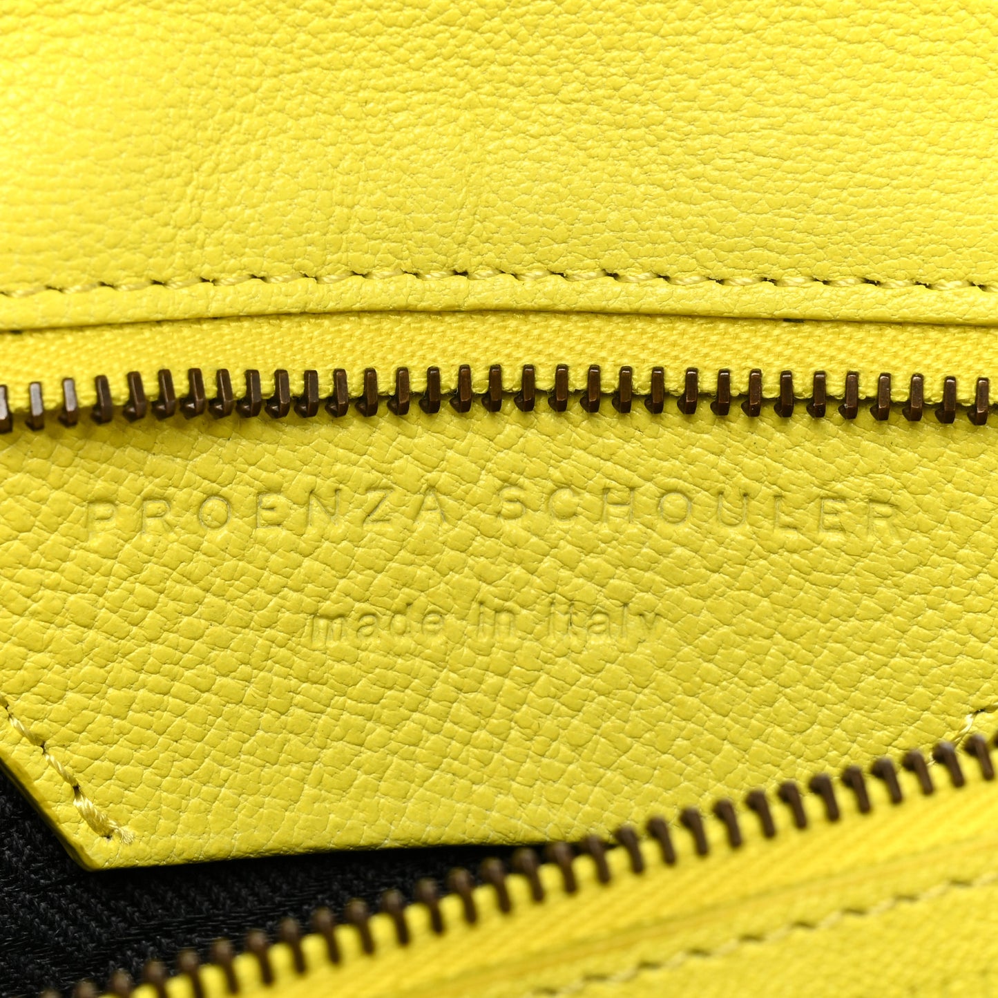 Lambskin Medium PS1 Satchel Citron