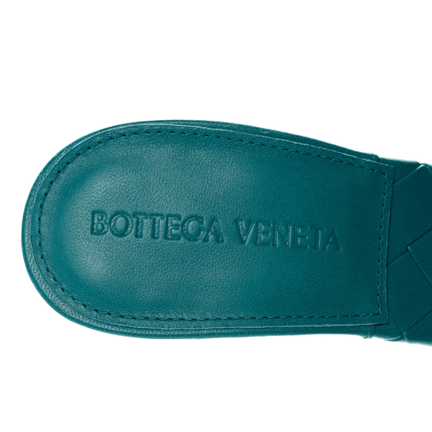 Nappa Maxi Intrecciato Lido Mule Sandals 35.5 Blaster