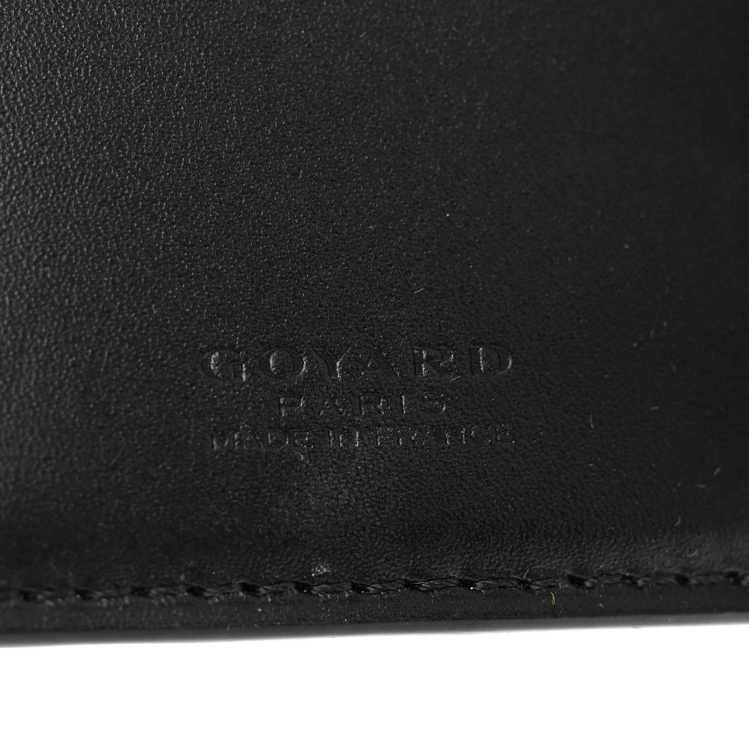 Goyard Goyardine Saint Pierre Card Holder Black 6 of 7