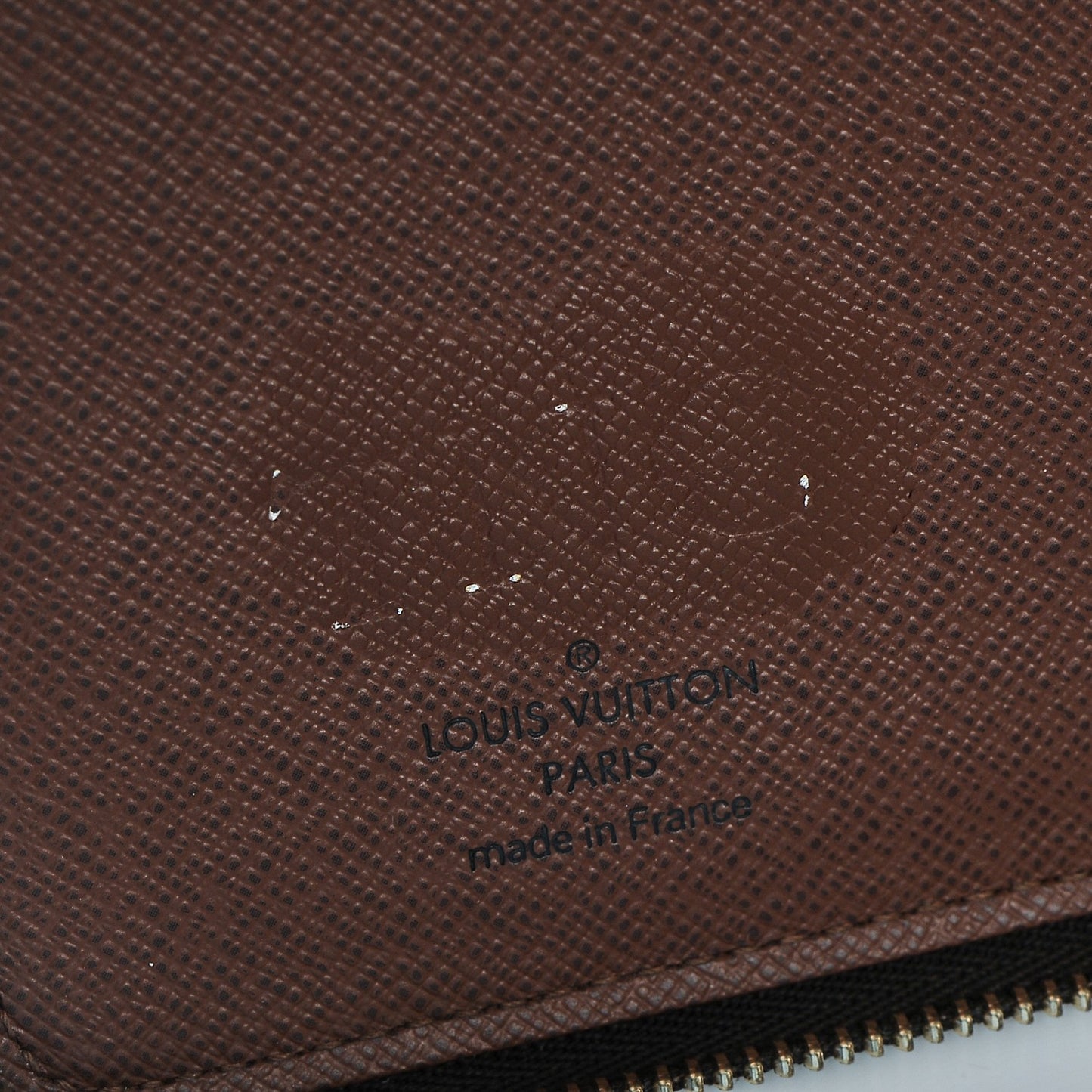 Monogram Zipped Passport Holder Wallet