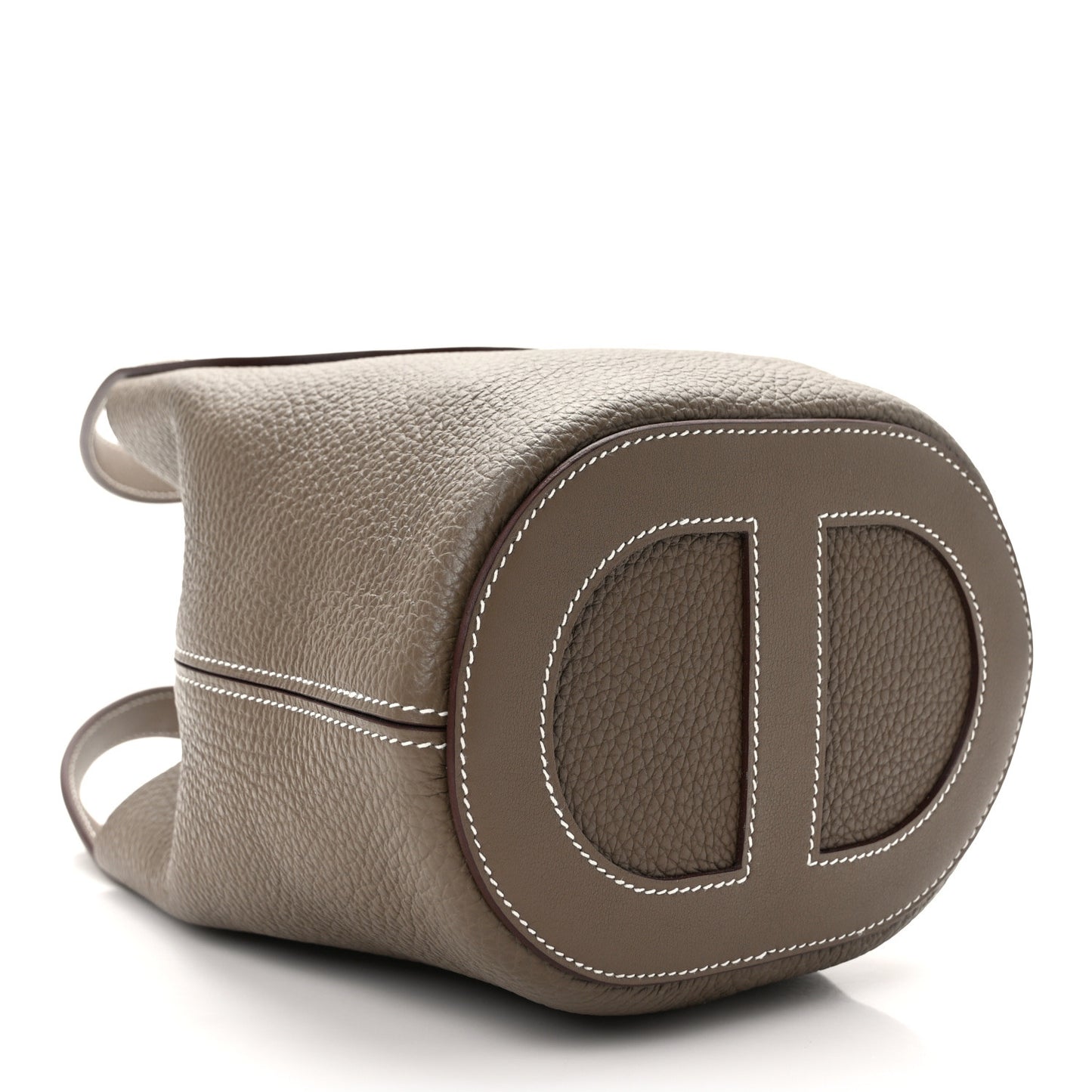 Taurillon Clemence Swift In-The-Loop 18 Bag Etoupe