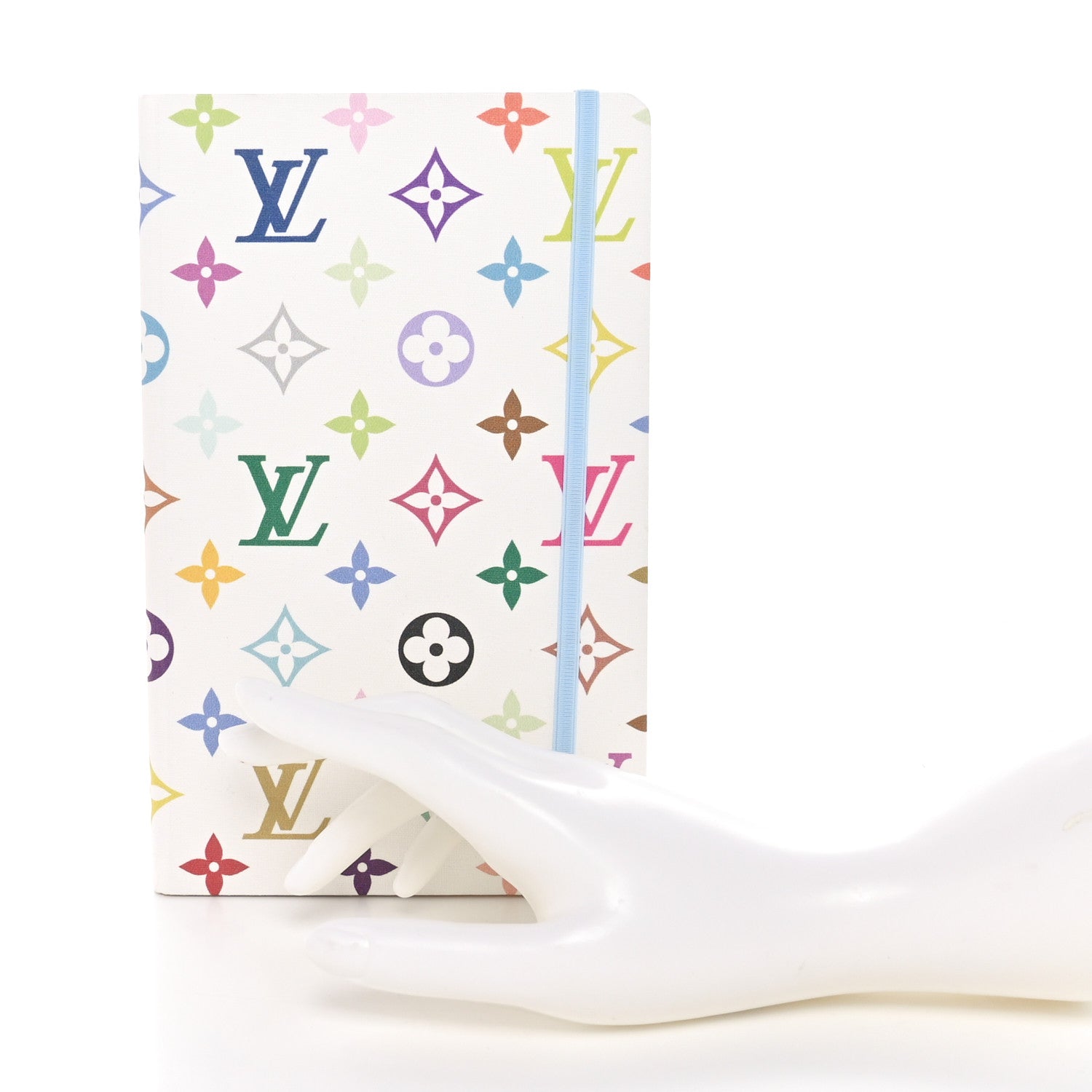Louis Vuitton LV x TM Monogram Multicolor Jane Notebook MM  White 2 of 6