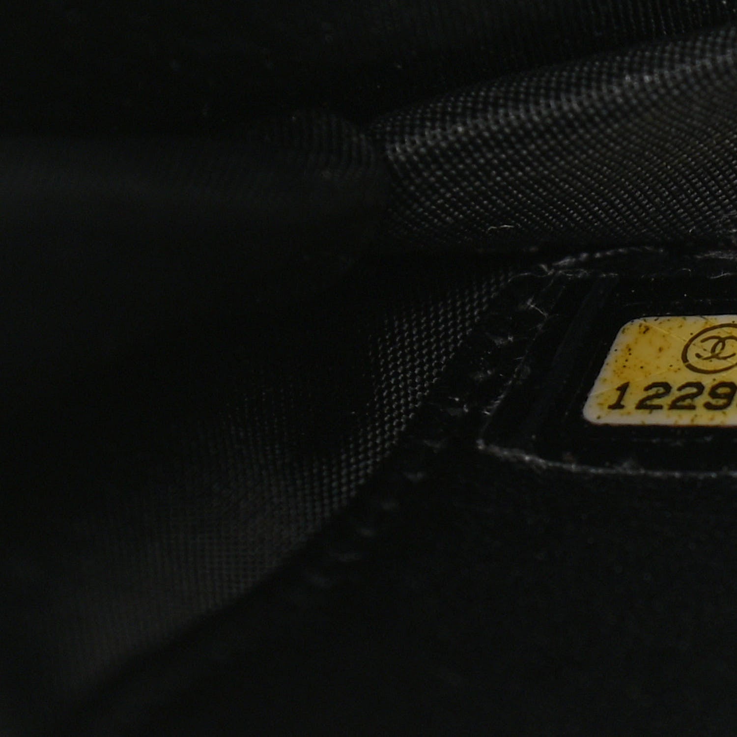 Chanel Caviar Timeless CC Wallet On Chain WOC Black 8 of 12