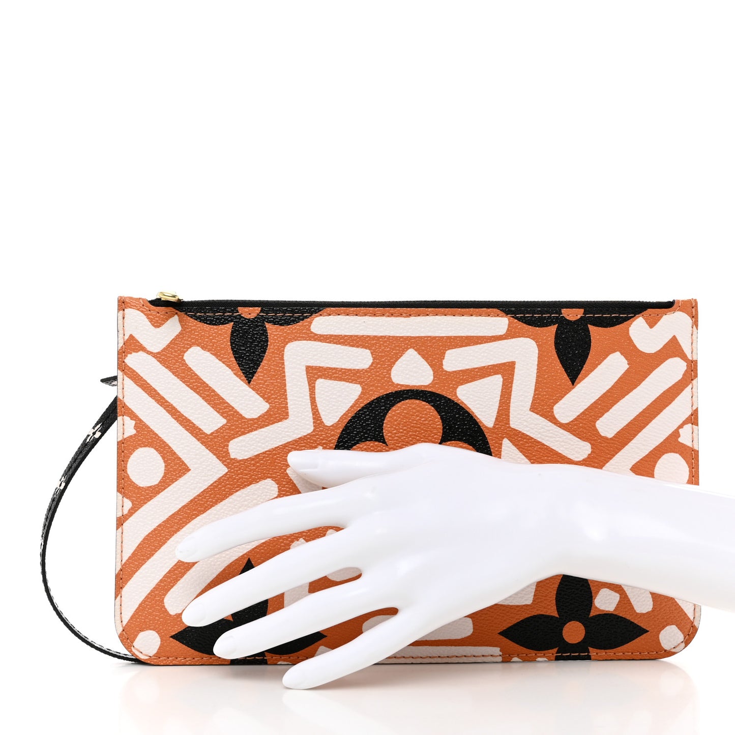 Monogram Giant Crafty Neverfull MM GM Pochette Creme Caramel