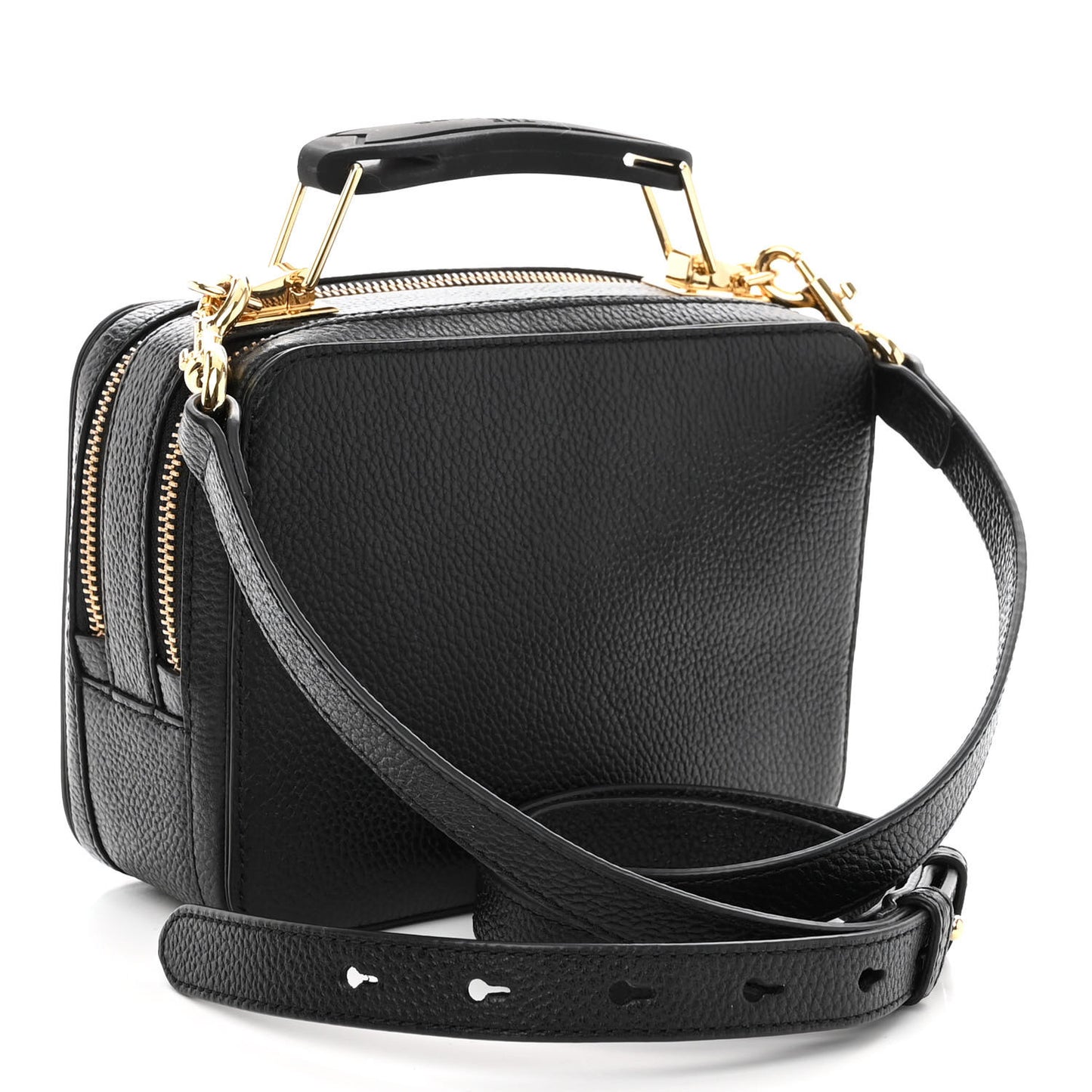 Calfskin The Box 20 Crossbody Black