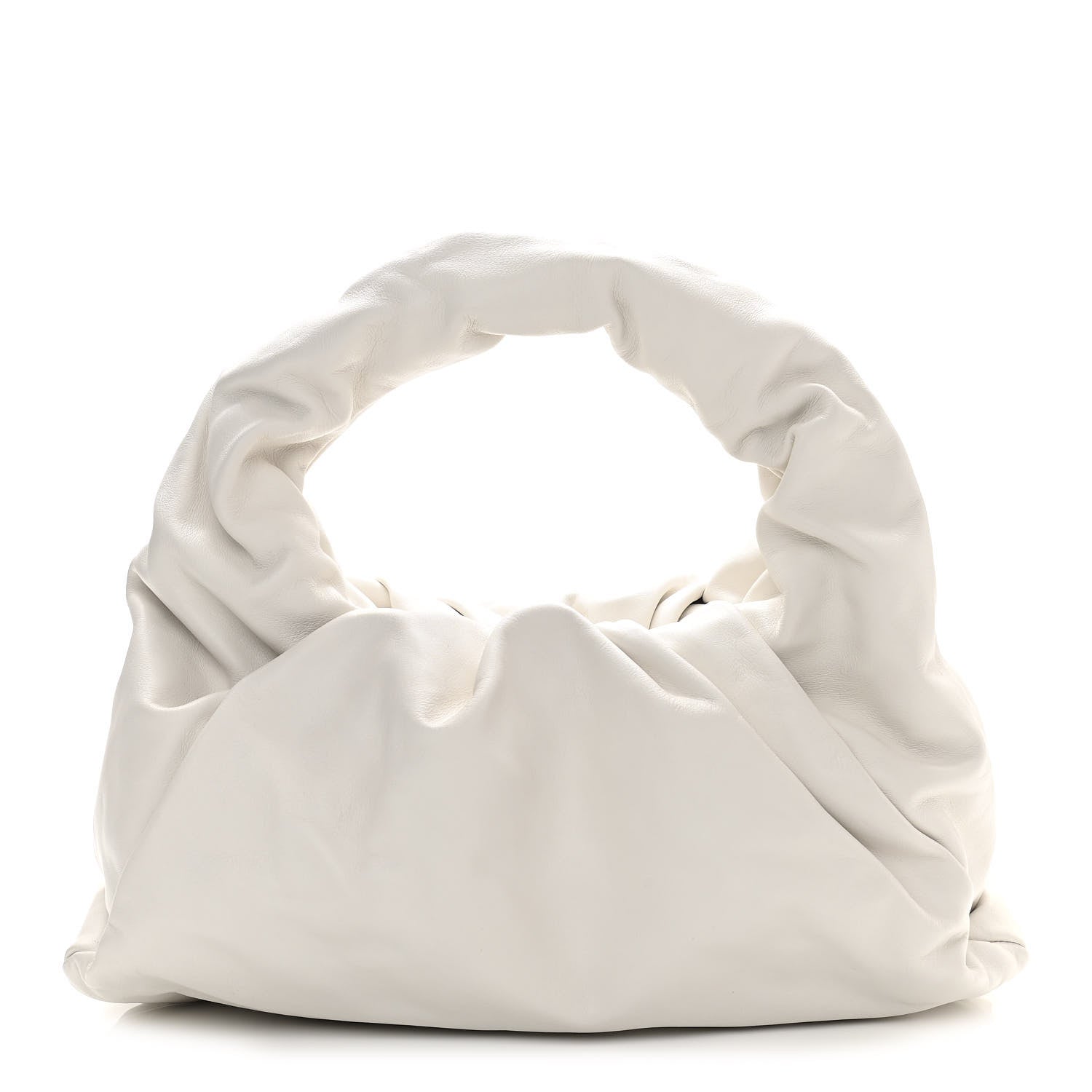 Bottega Veneta Smooth Butter Calfskin Small The Shoulder Pouch Plaster 1 of 11