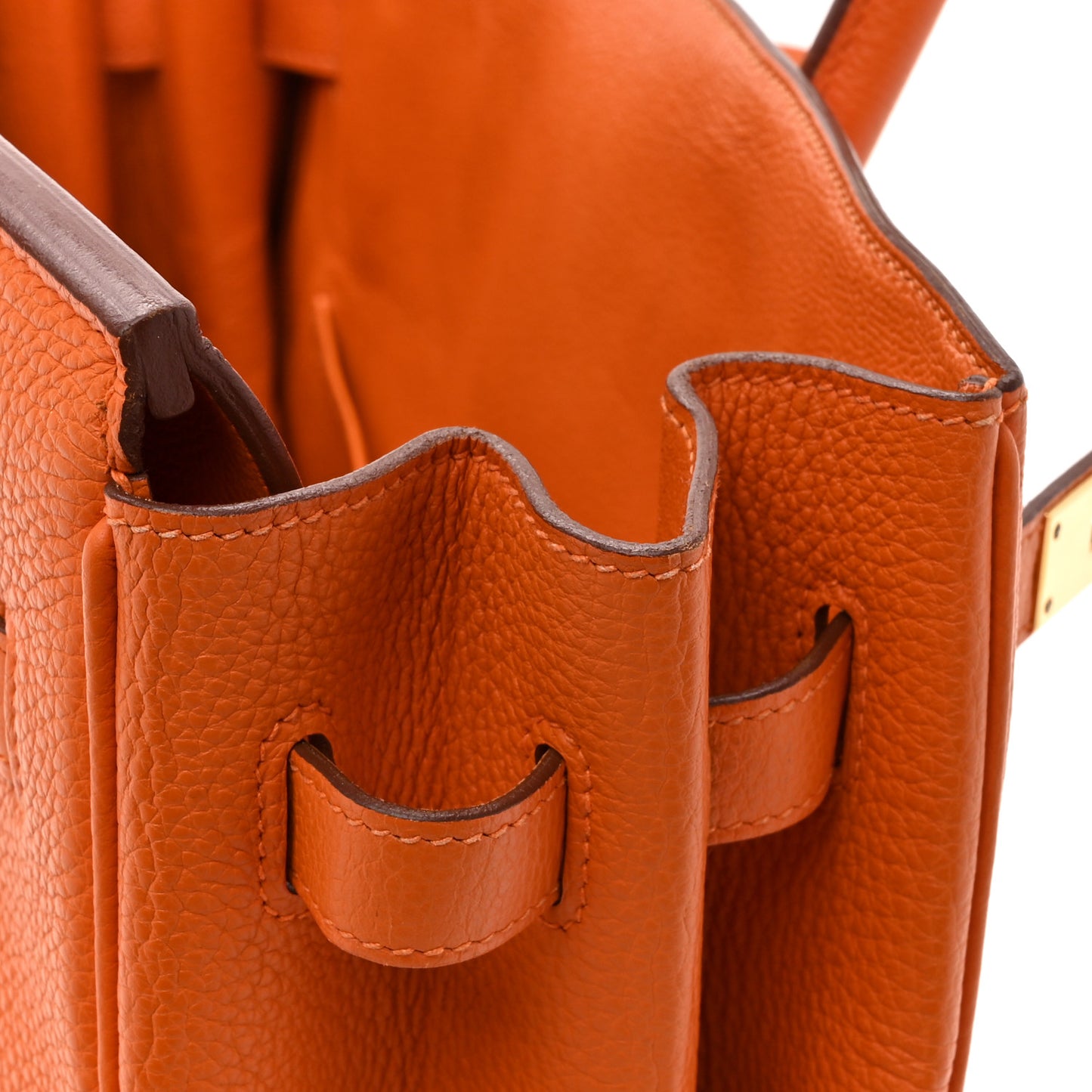 Togo Birkin 35 Orange