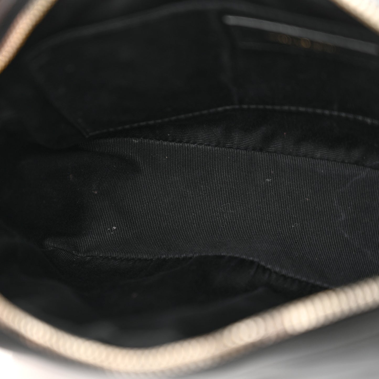 Calfskin Matelasse Monogram Lou Camera Bag Black