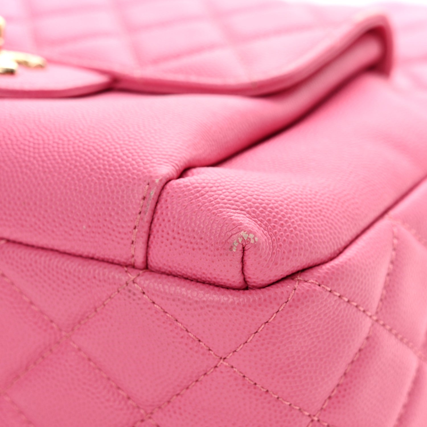 Chanel Caviar Quilted Large CC Day Backpack Pink 17 of 20