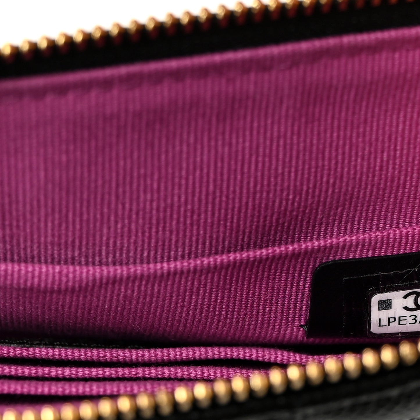 Caviar Quilted Small CC Cosmetic Case Black