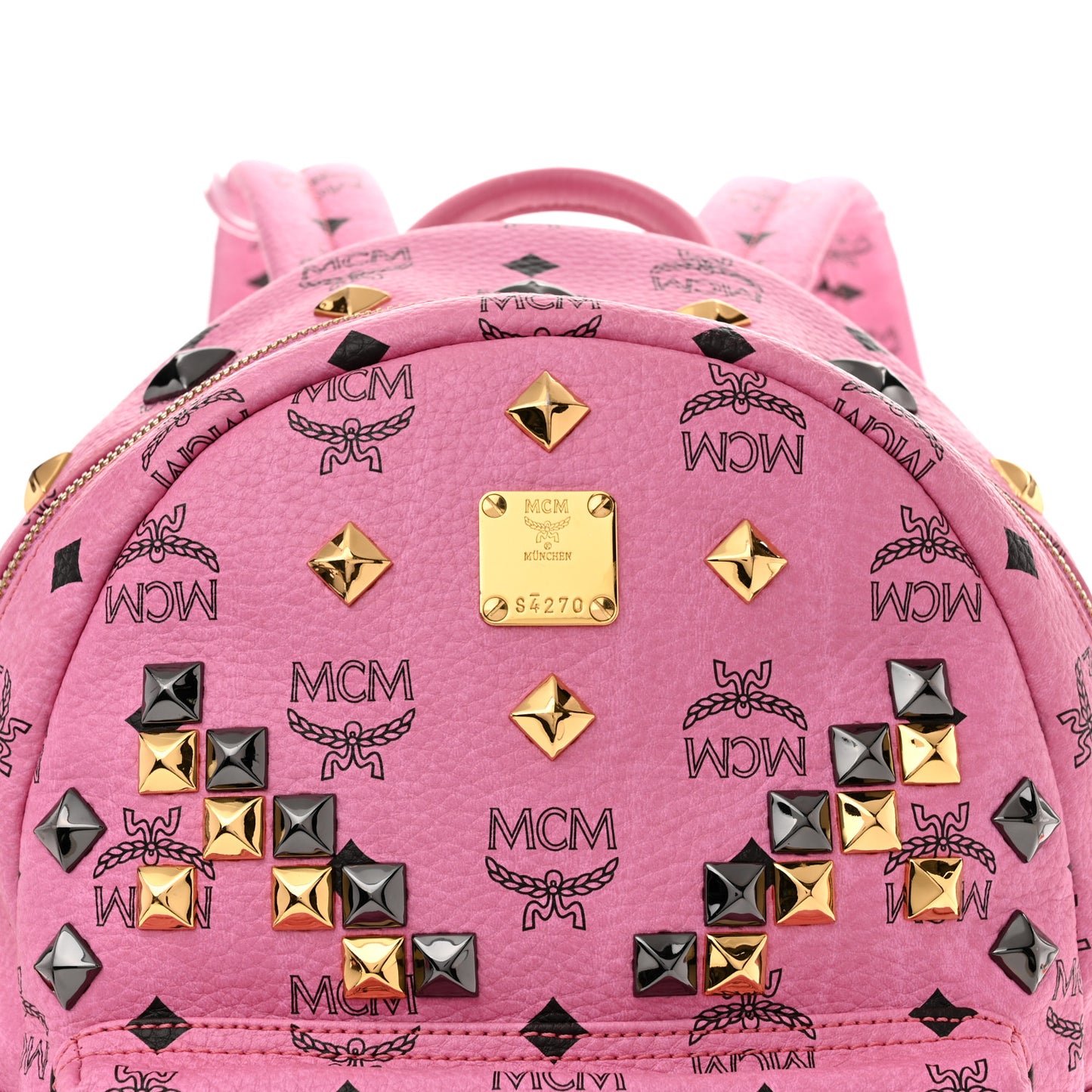 Visetos Studded Small Stark M Backpack Pink