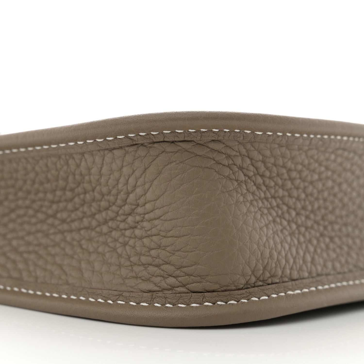 Hermes Taurillon Clemence Amazone Evelyne TPM Etoupe Bleu Indigo 9 of 11